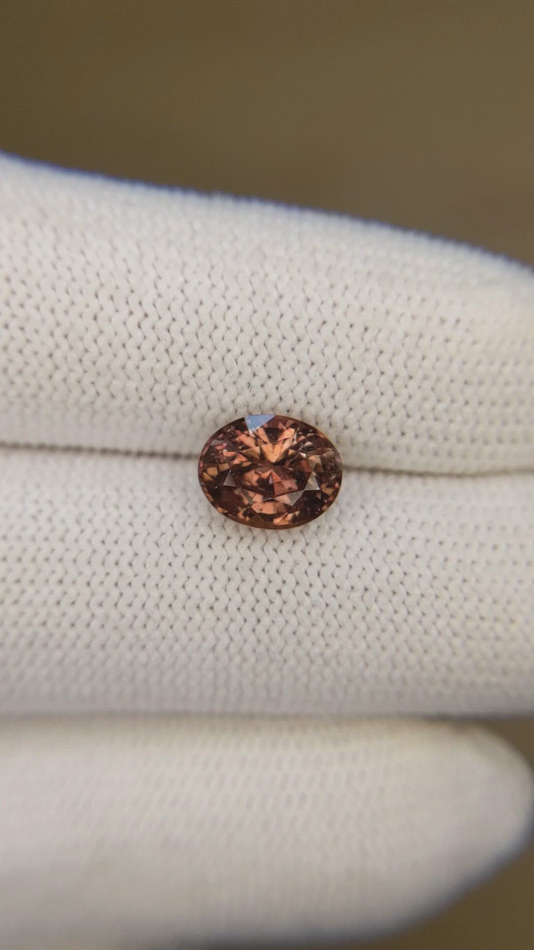 1.96 Ct. Padparadscha Sapphire from Madagascar Size Video