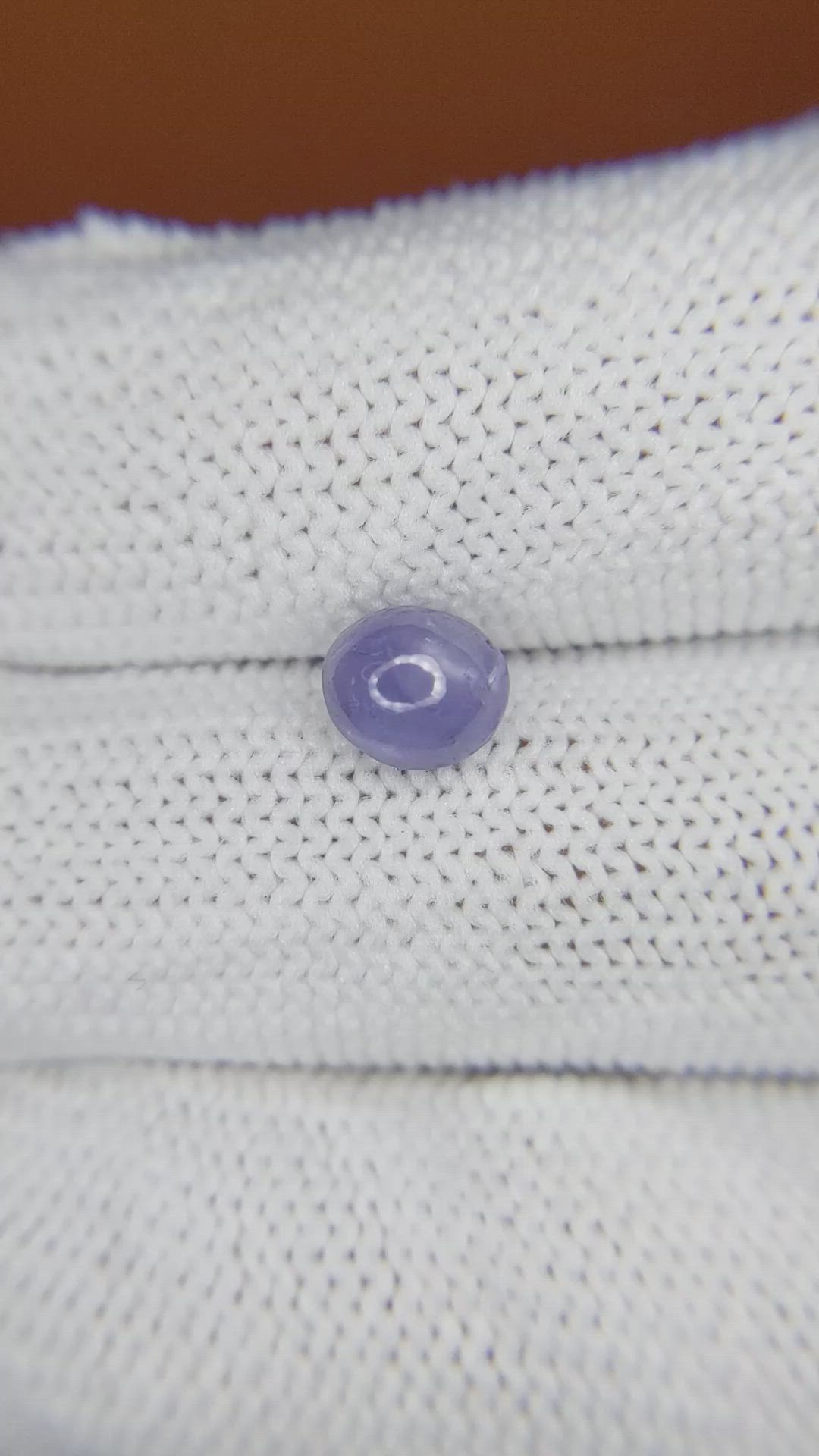1.65 Ct. Blue Star Sapphire from Ceylon (Sri Lanka) Size Video