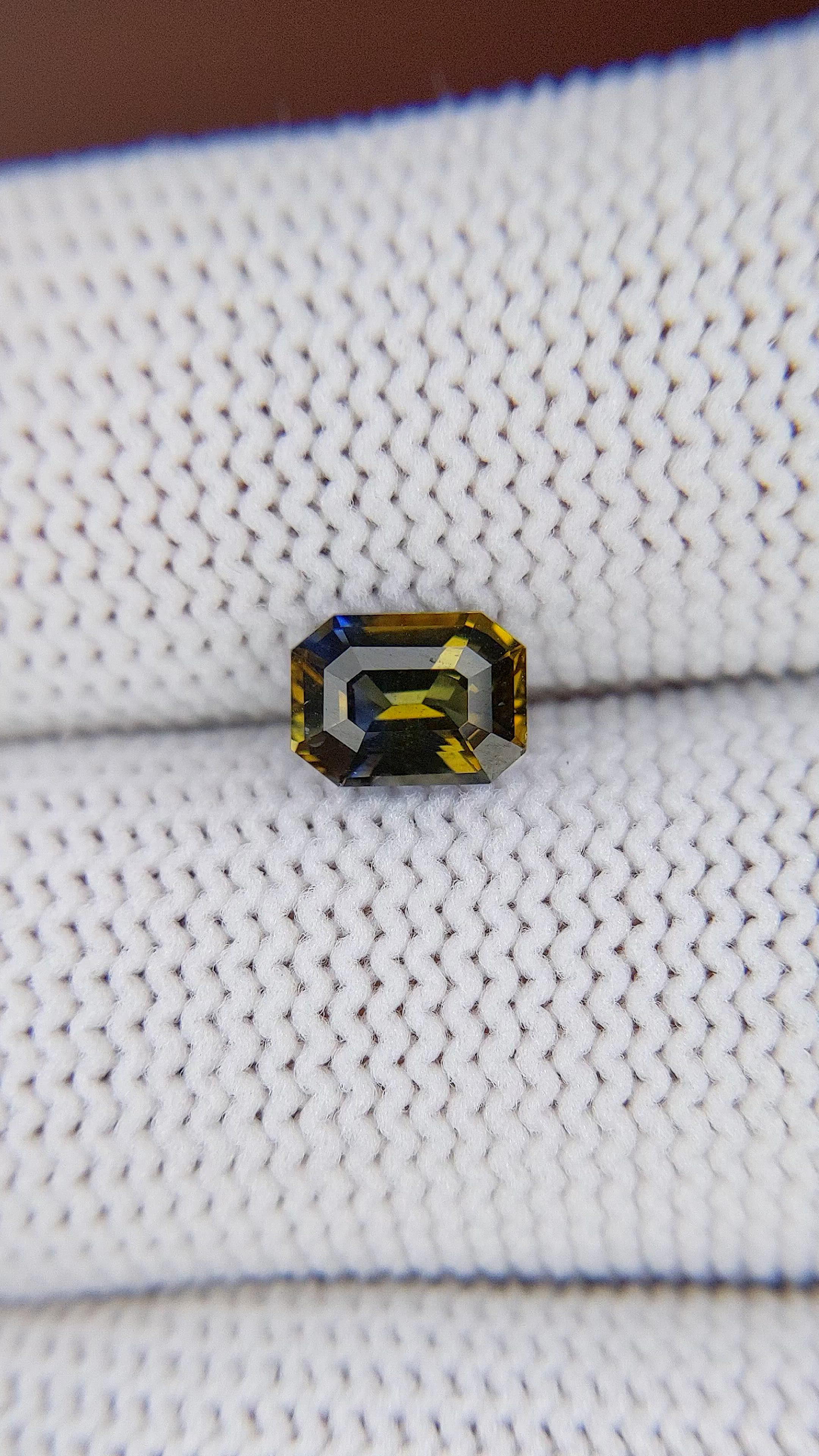 1.18 Ct. Bi Color / Parti Sapphire from Madagascar Size Video