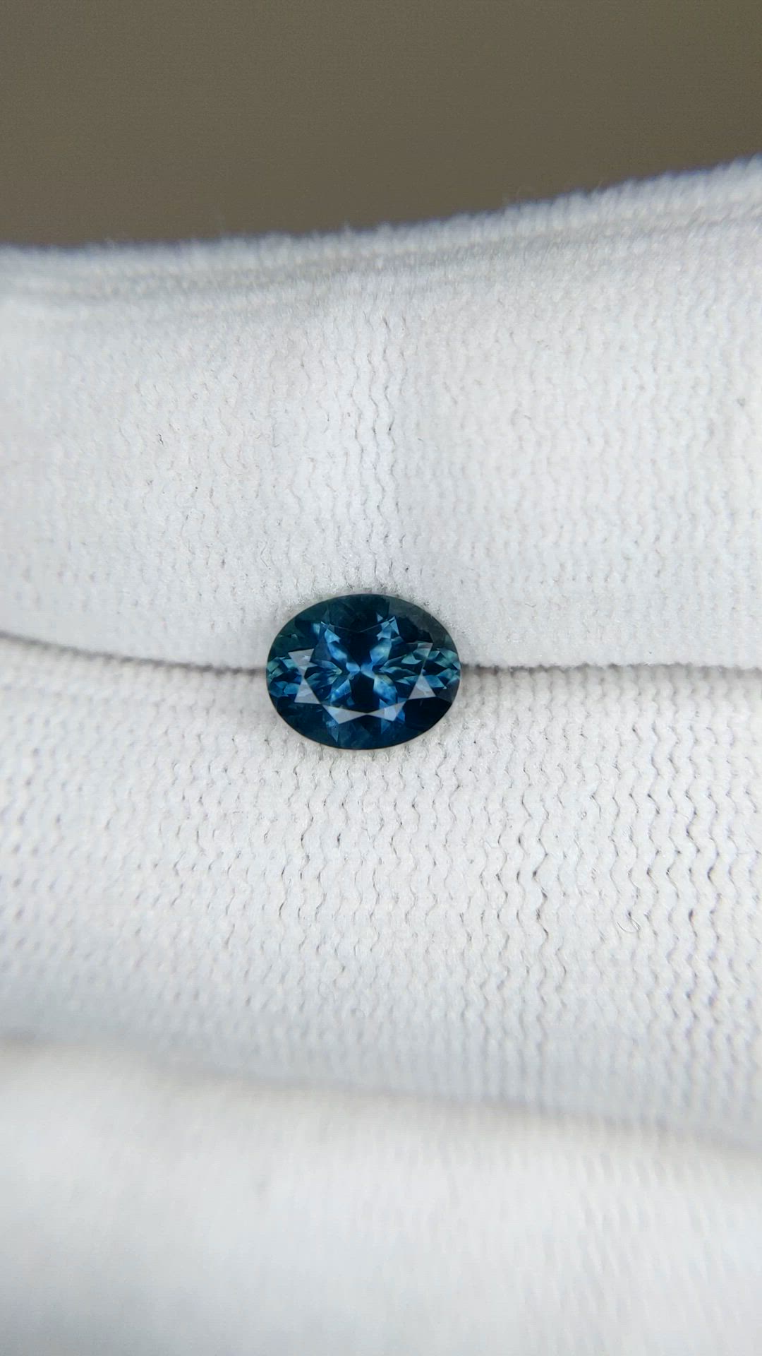 1.38 Ct. Blue Sapphire from Montana Size Video
