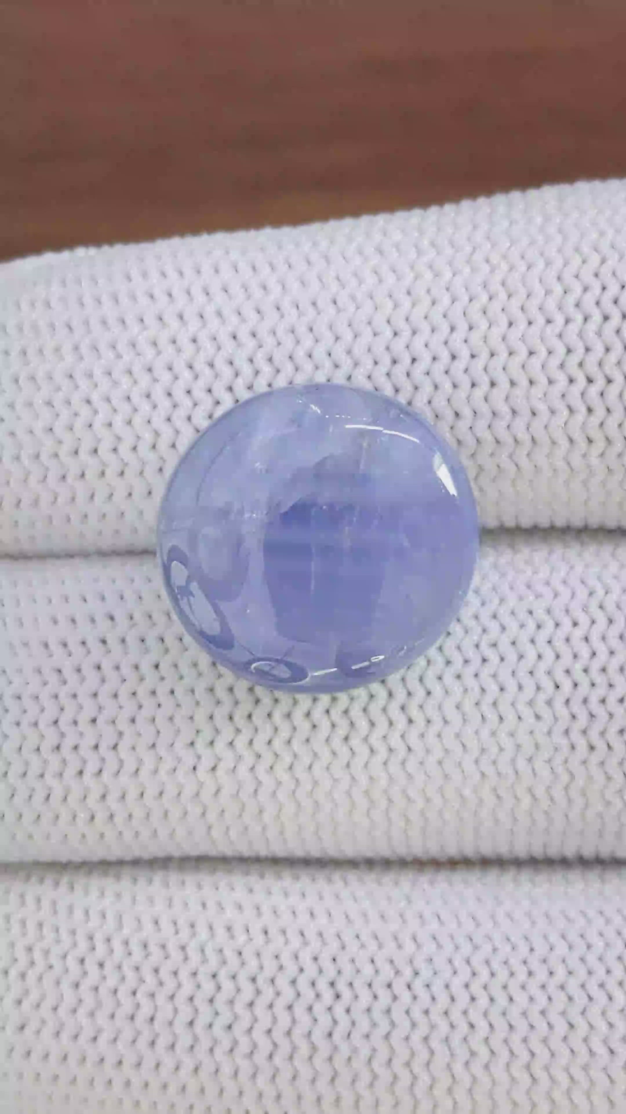 26.06 Ct. Blue Star Sapphire from Ceylon (Sri Lanka) Size Video