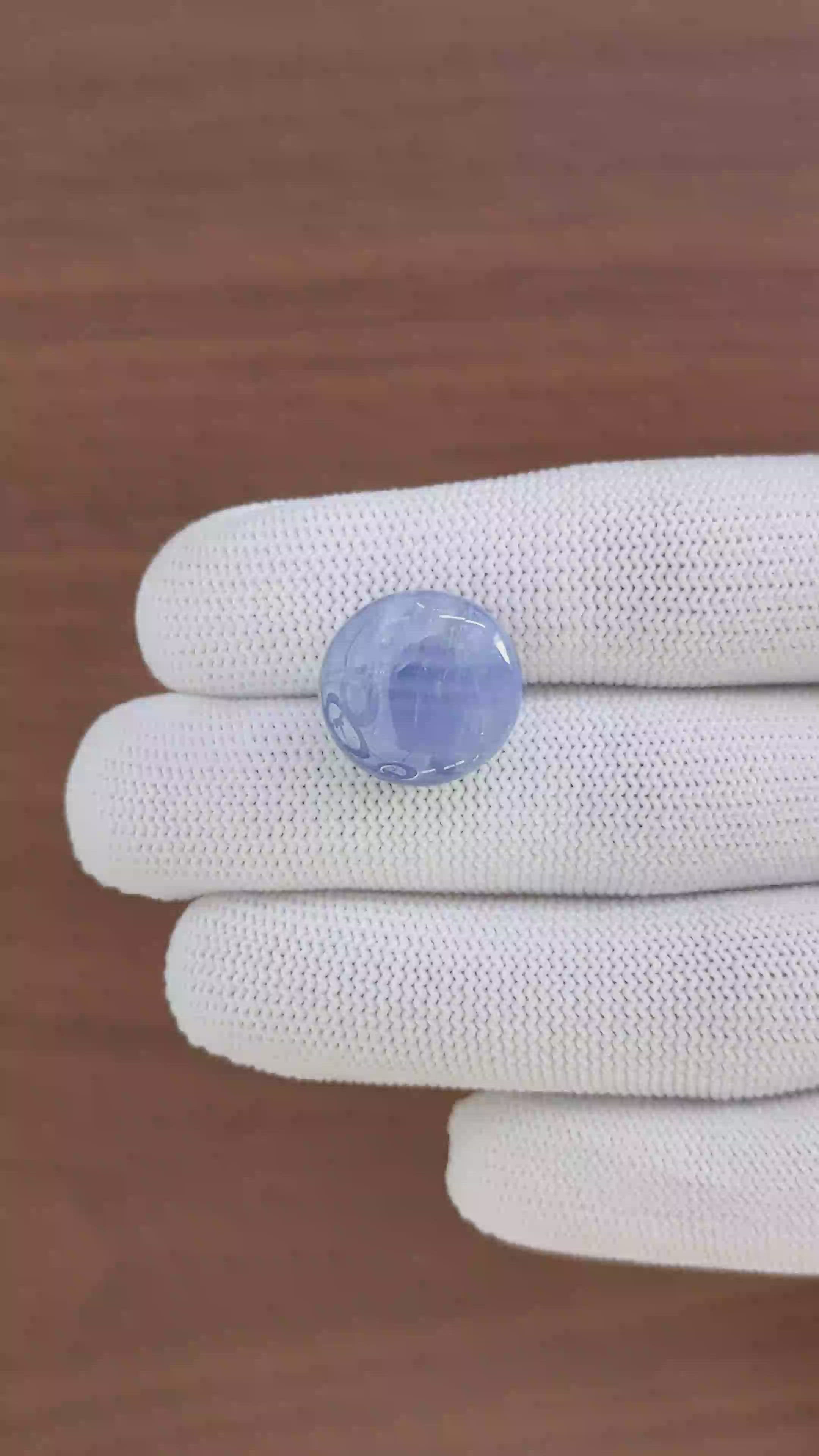 26.06 Ct. Blue Star Sapphire from Ceylon (Sri Lanka) Size Video