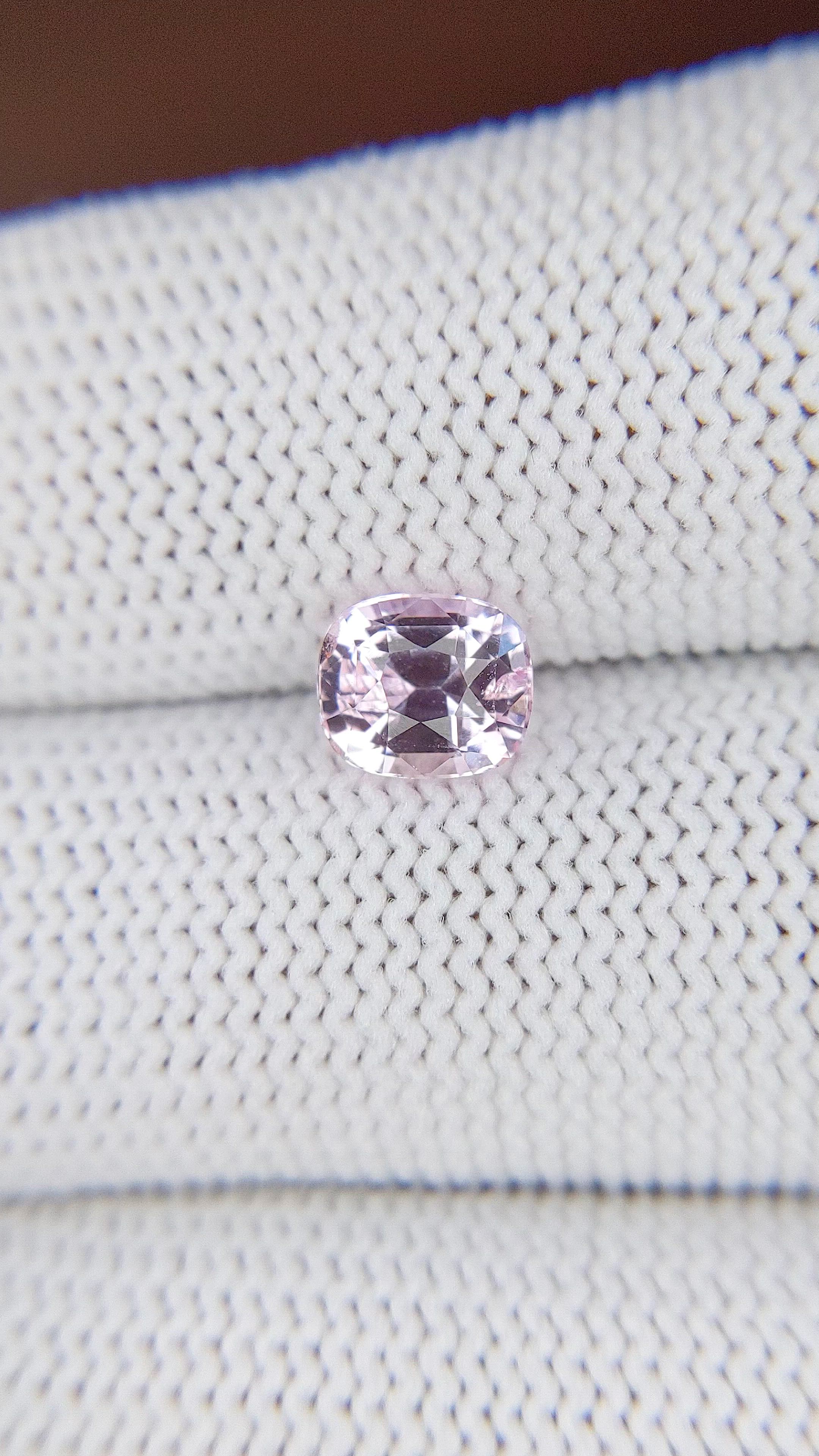 1.69 Ct. Pink Sapphire from Madagascar Size Video