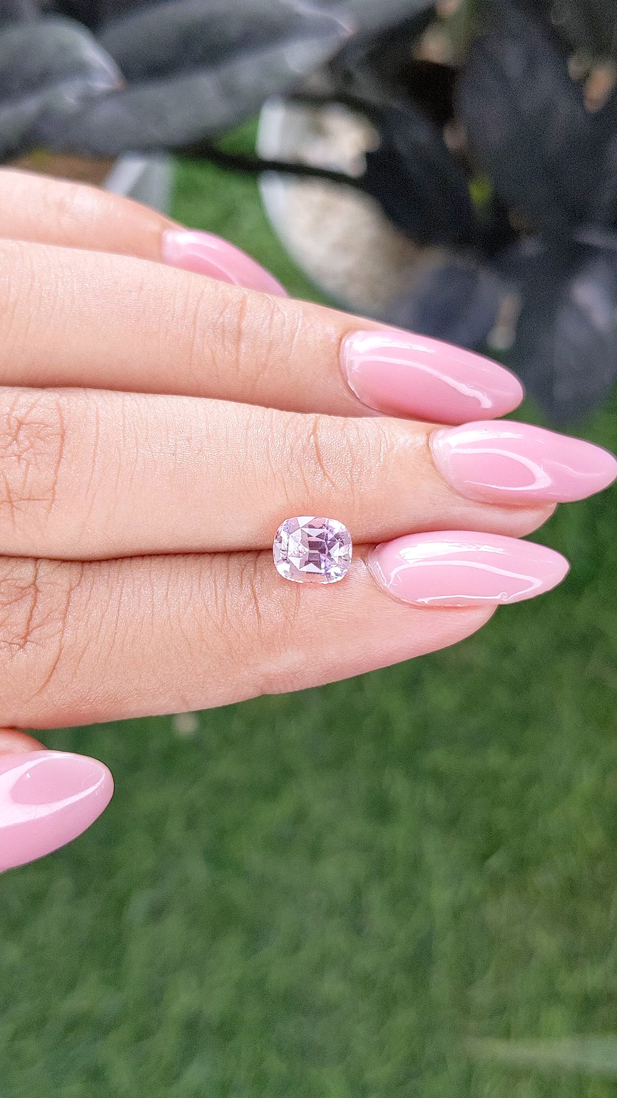 1.69 Ct. Pink Sapphire from Madagascar Size Video