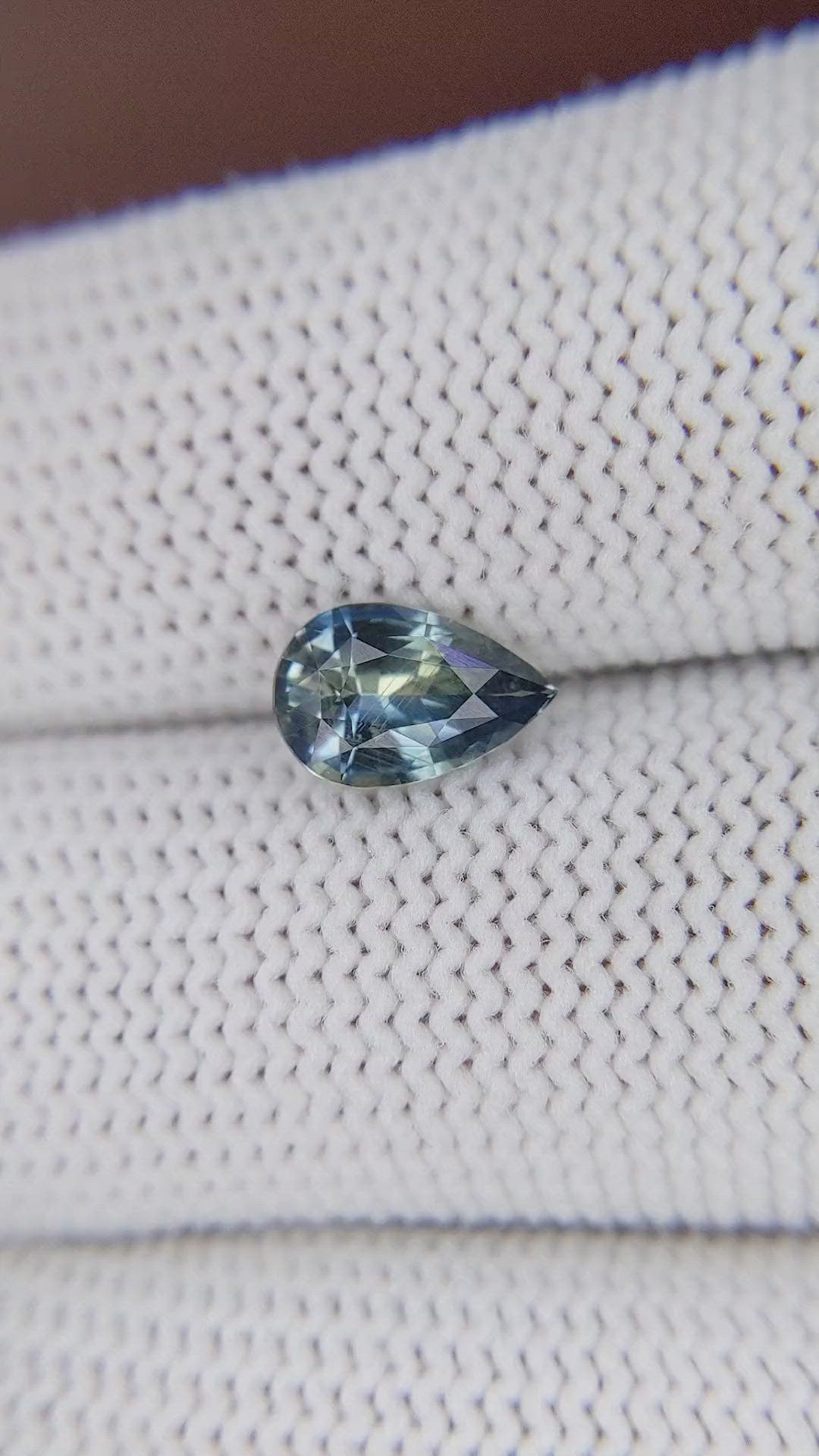 1.51 Ct. Bi Color / Parti Sapphire from Madagascar Size Video