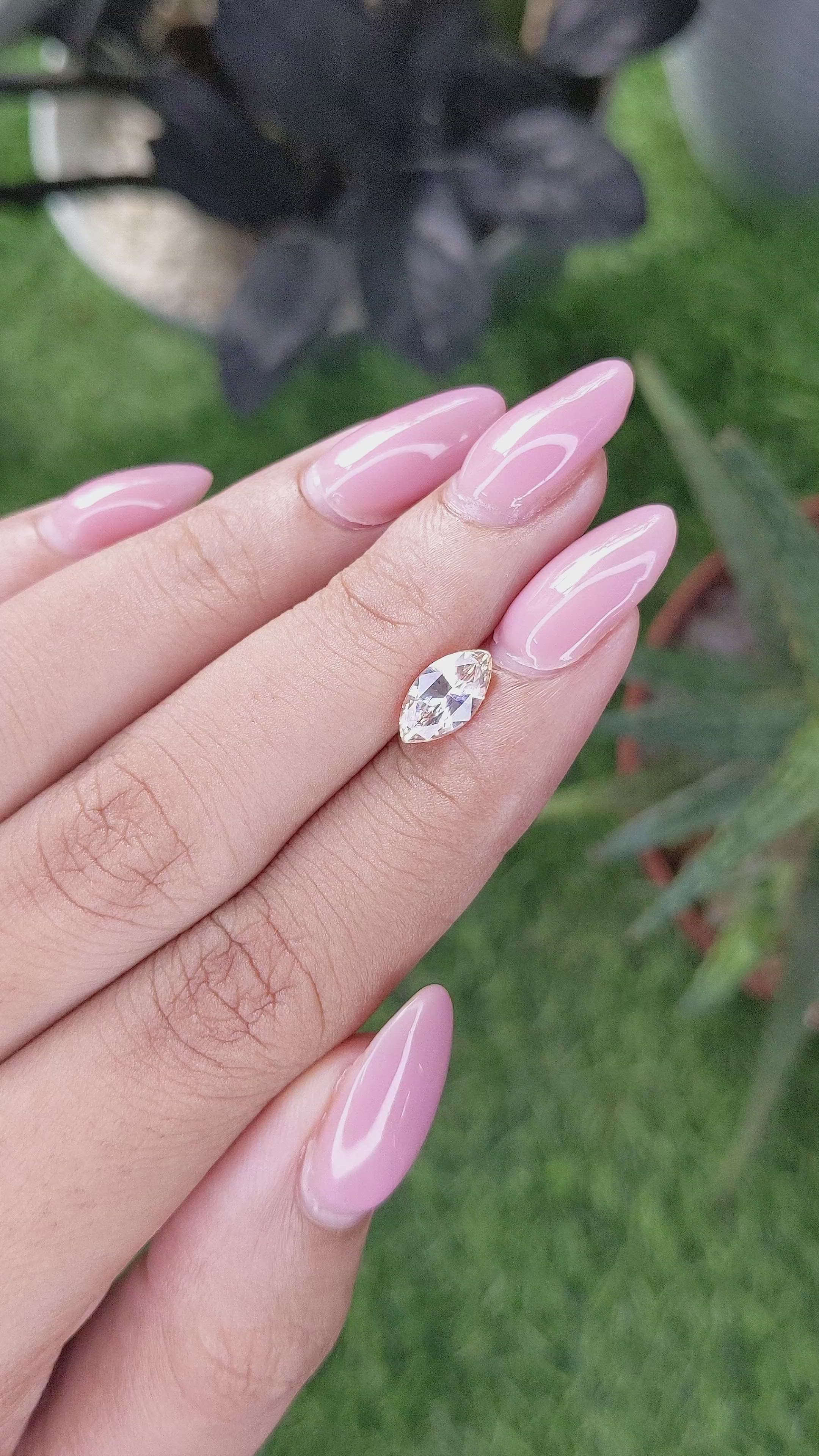 1.20 Ct. Yellow Sapphire from Ceylon (Sri Lanka) Size Video