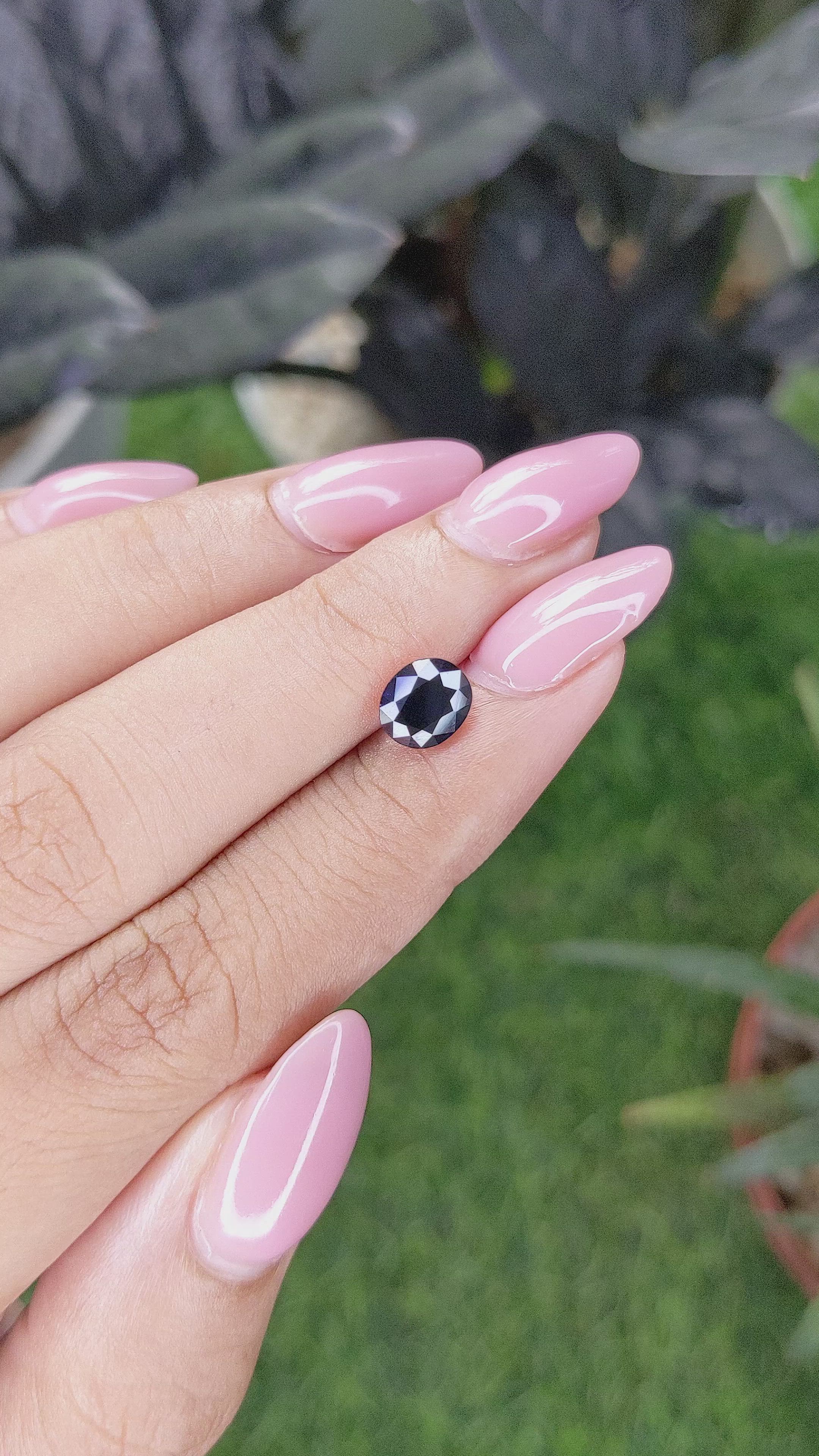 1.53 Ct. Blue Sapphire from Madagascar Size Video