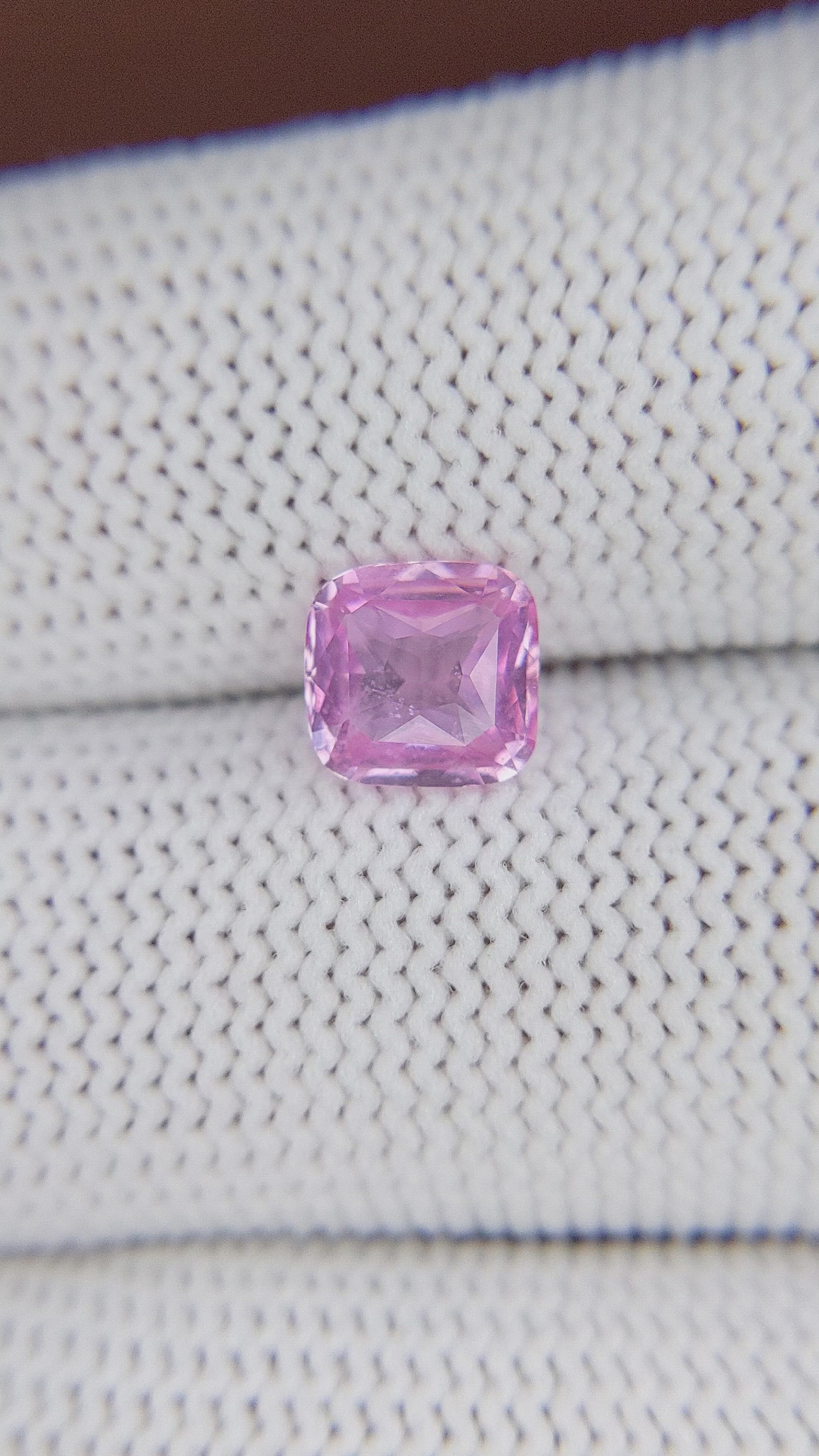 1.53 Ct. Pink Sapphire from Ceylon (Sri Lanka) Size Video