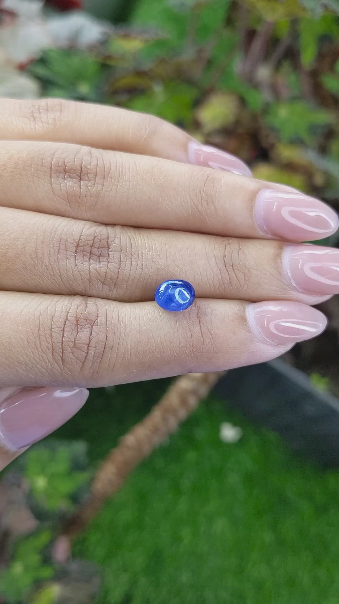 3.05 Ct. Blue Star Sapphire from Ceylon (Sri Lanka) Size Video