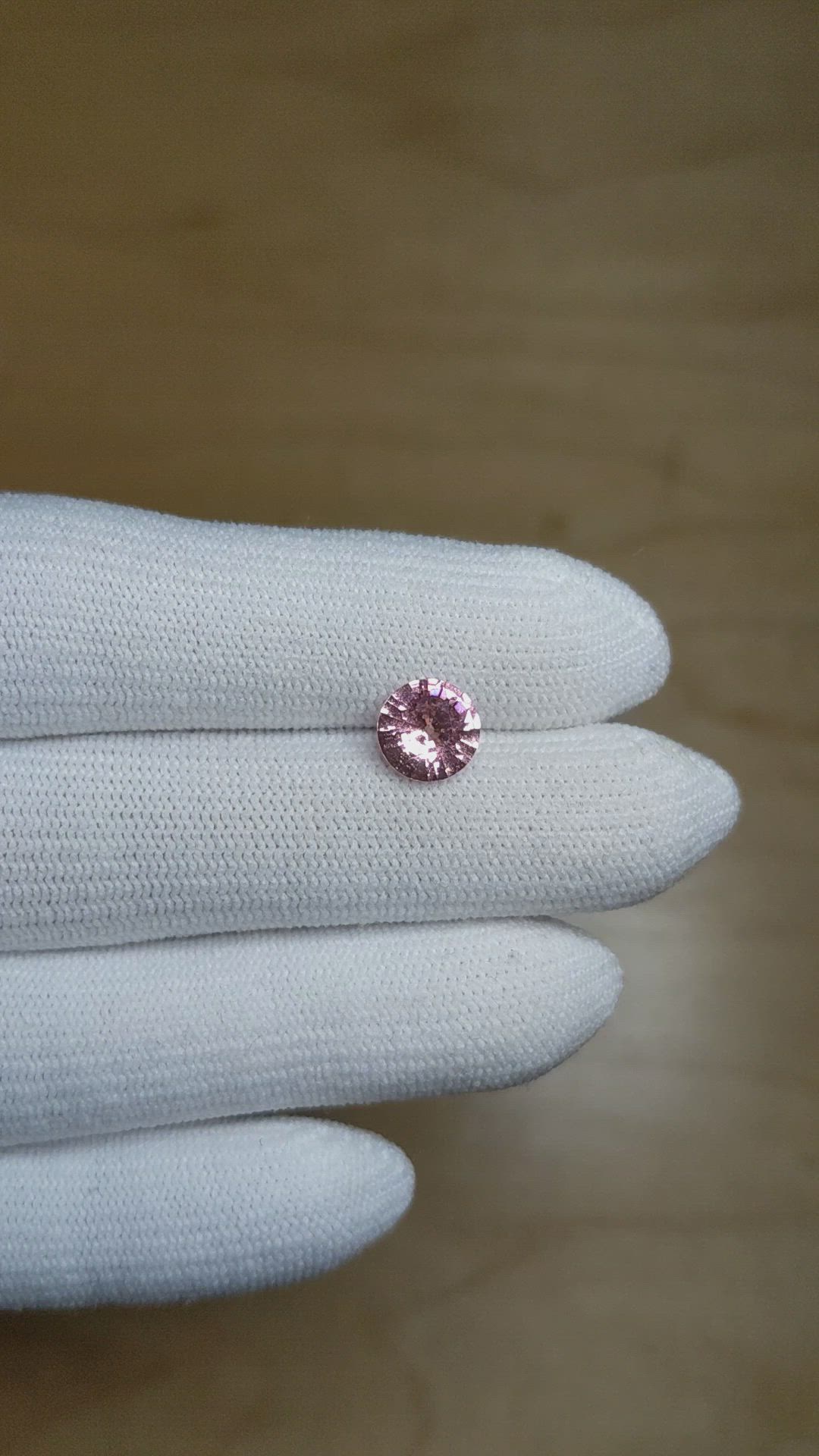 1.92 Ct. Padparadscha Sapphire from Madagascar Size Video
