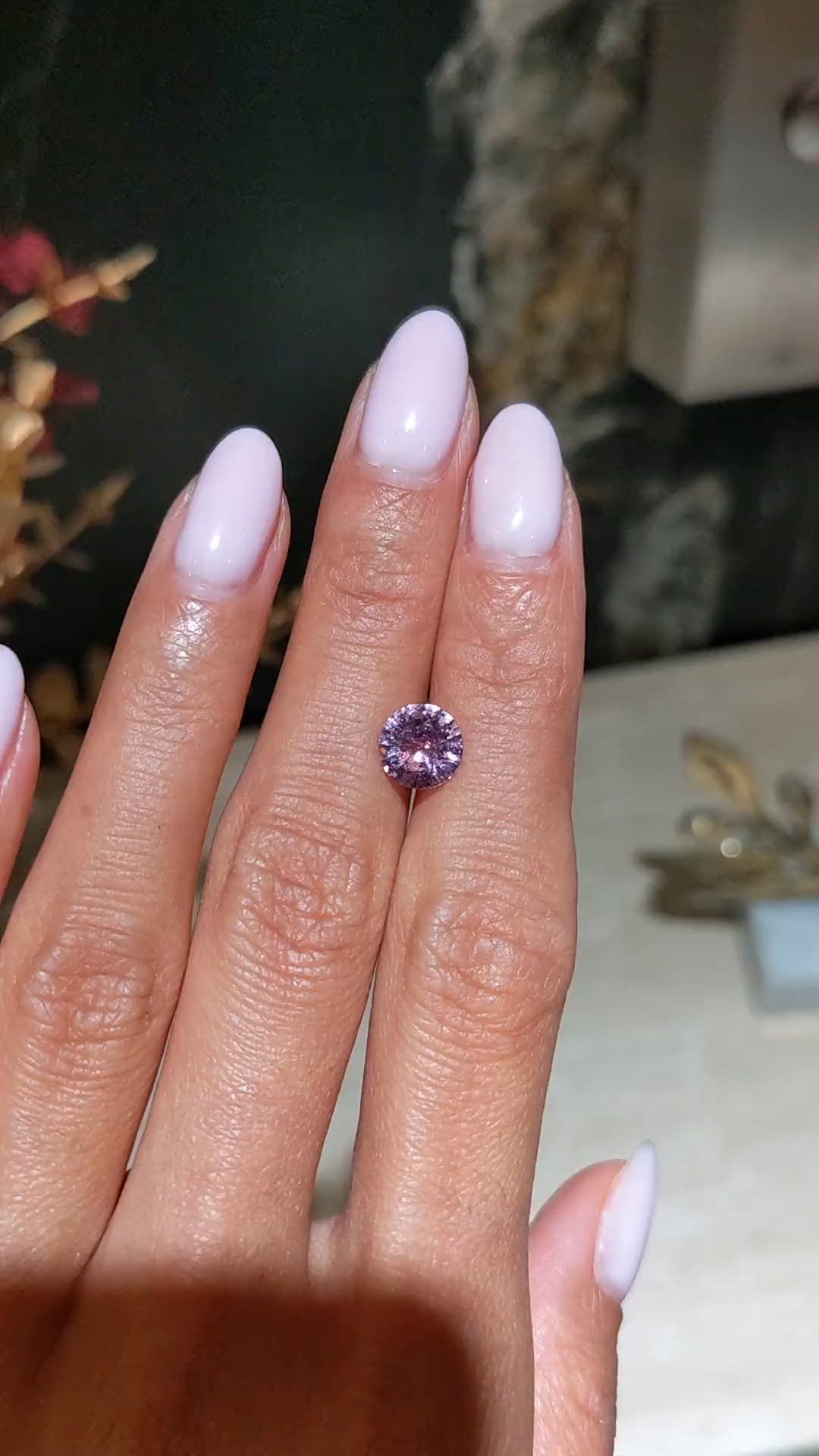1.92 Ct. Padparadscha Sapphire from Madagascar Size Video