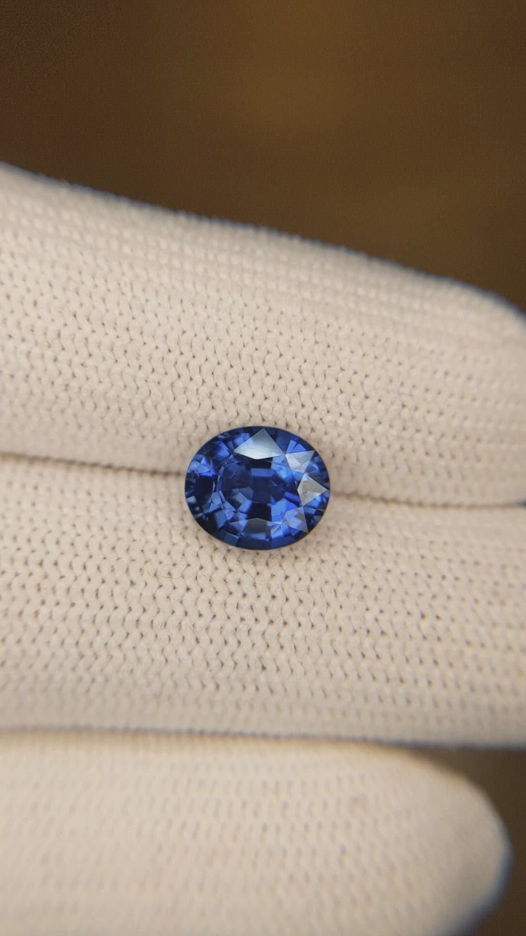 2.09 Ct. Blue Sapphire Size Video
