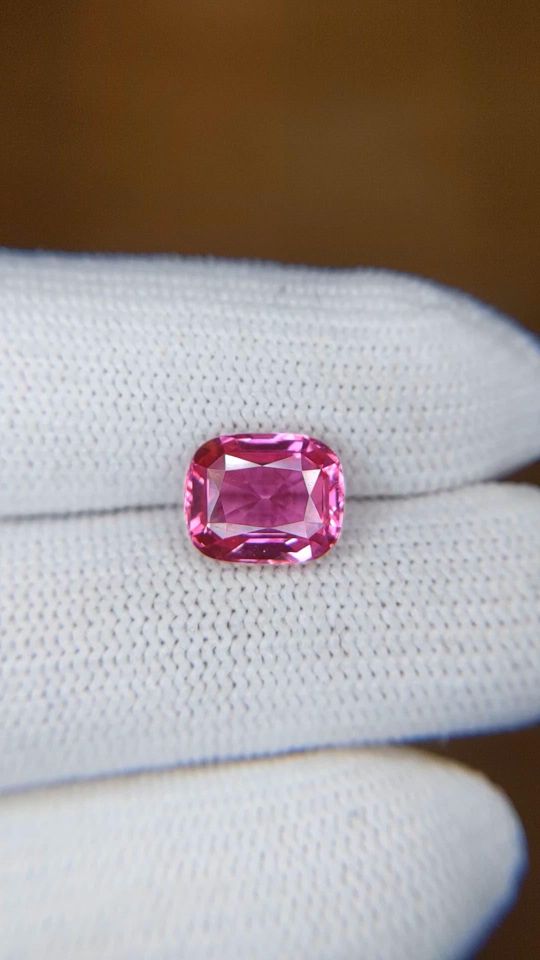 3.08 Ct. Pink Sapphire from Madagascar Size Video