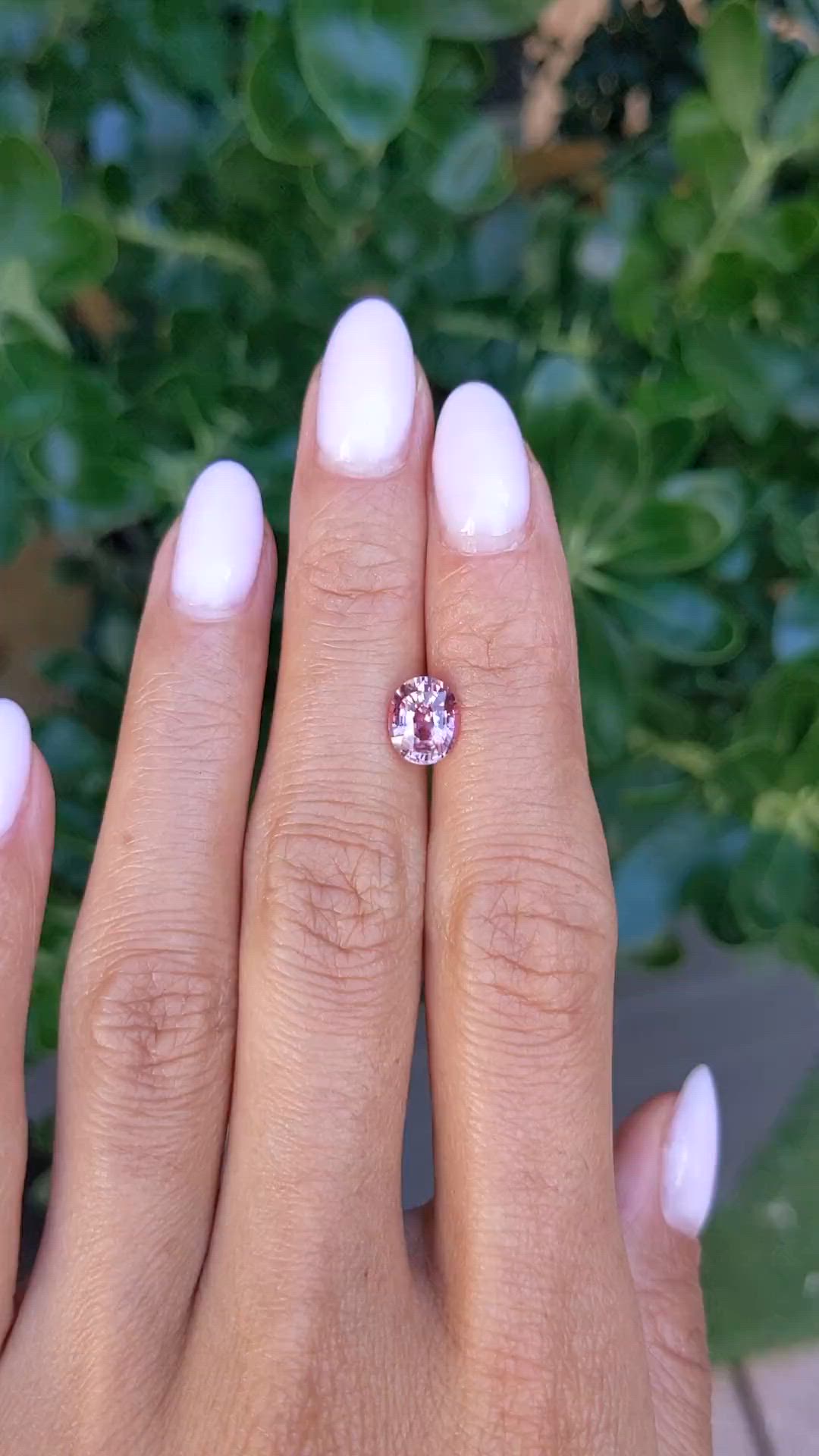 1.74 Ct. Padparadscha Sapphire from Madagascar Size Video
