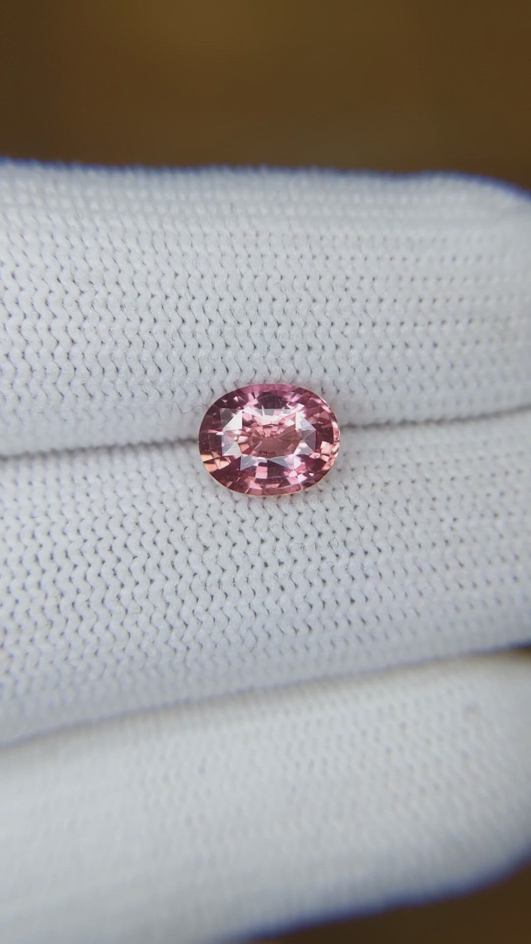 1.74 Ct. Padparadscha Sapphire from Madagascar Size Video