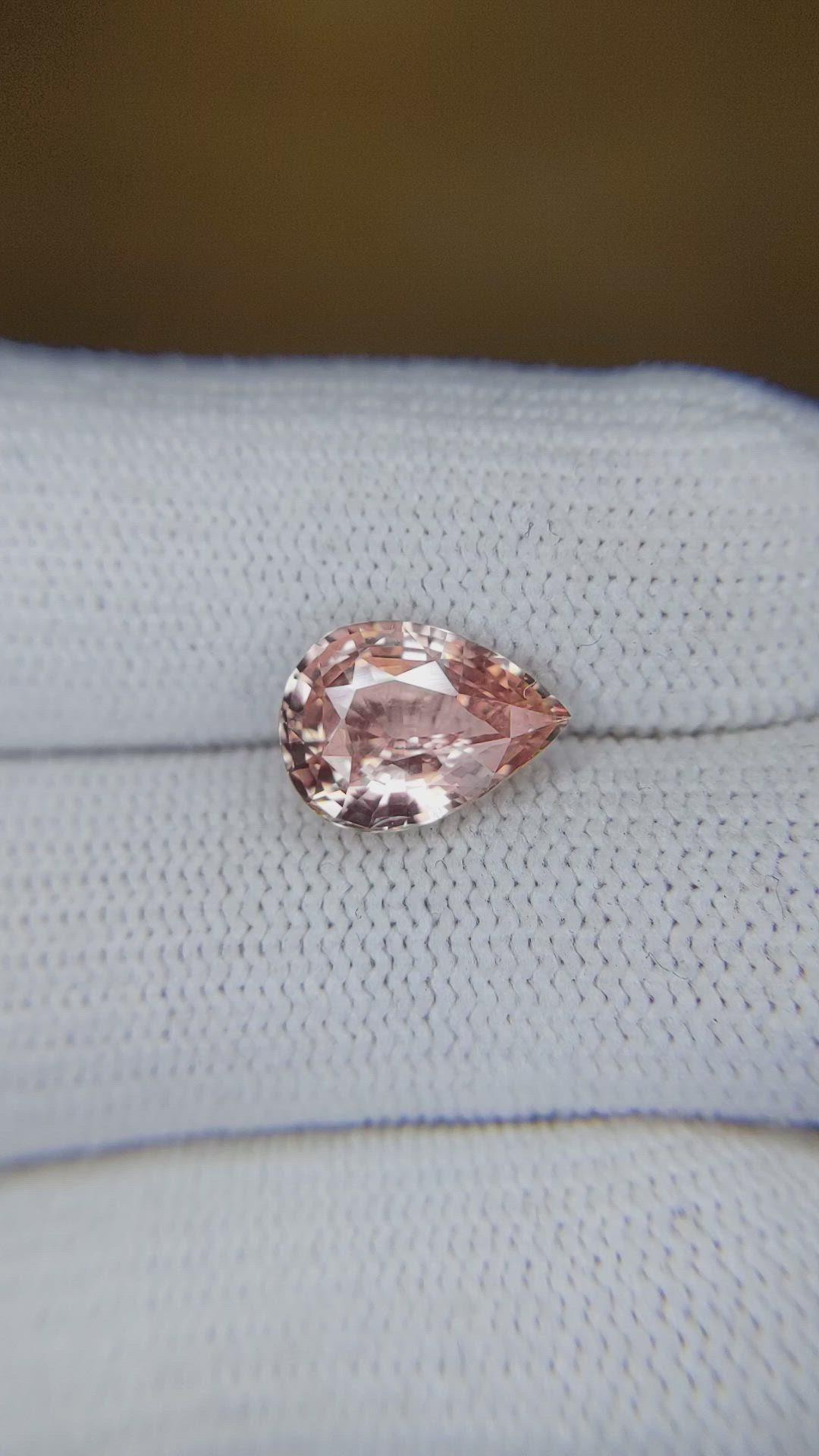 2.99 Ct. Padparadscha Sapphire from Madagascar Size Video