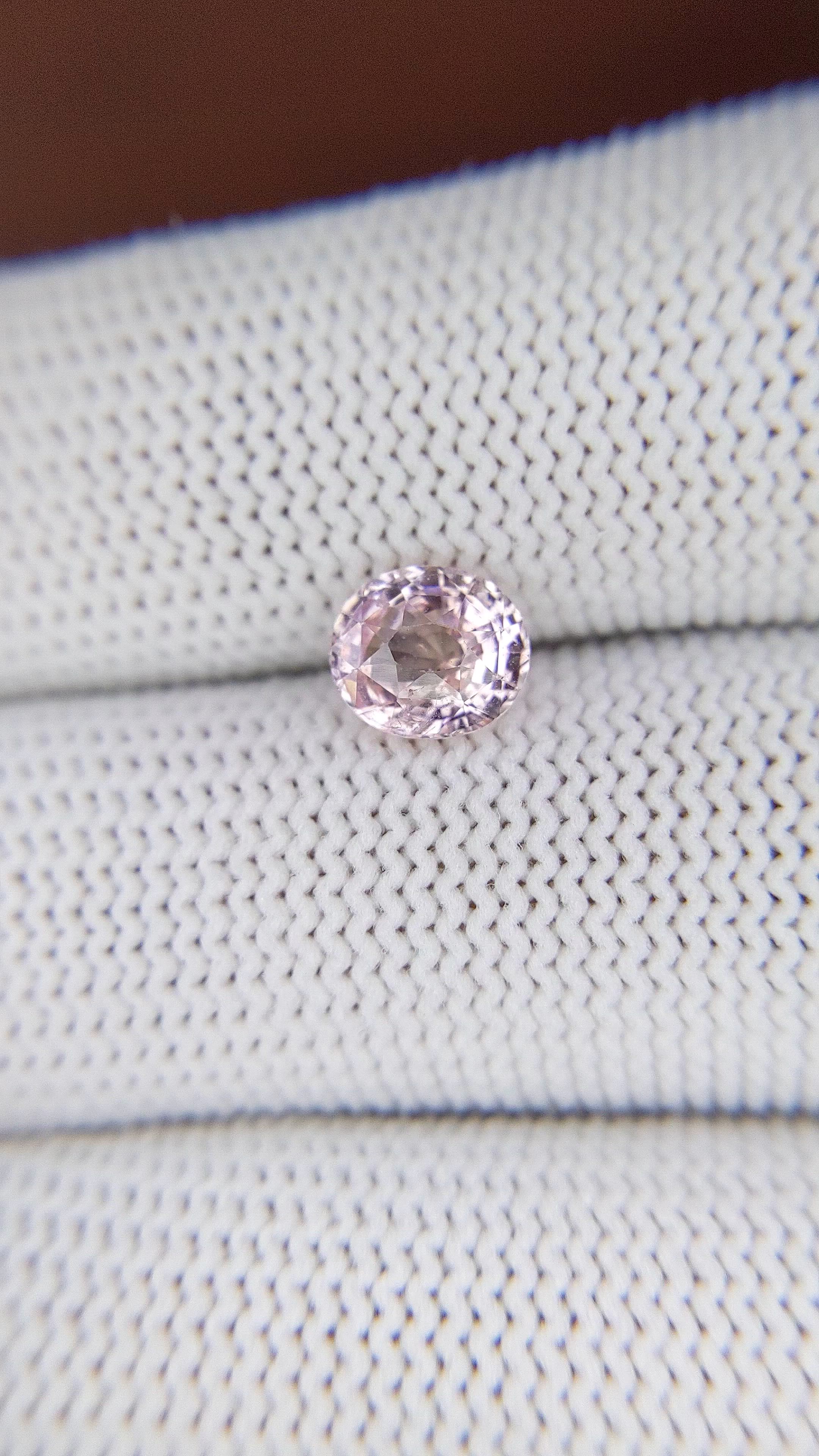 1.70 Ct. Pink Sapphire from Madagascar Size Video