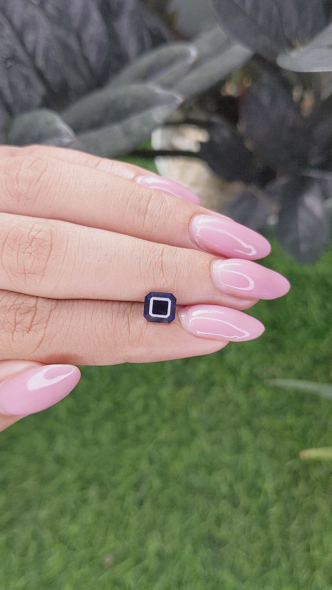 1.69 Ct. Blue Sapphire from Tanzania Size Video