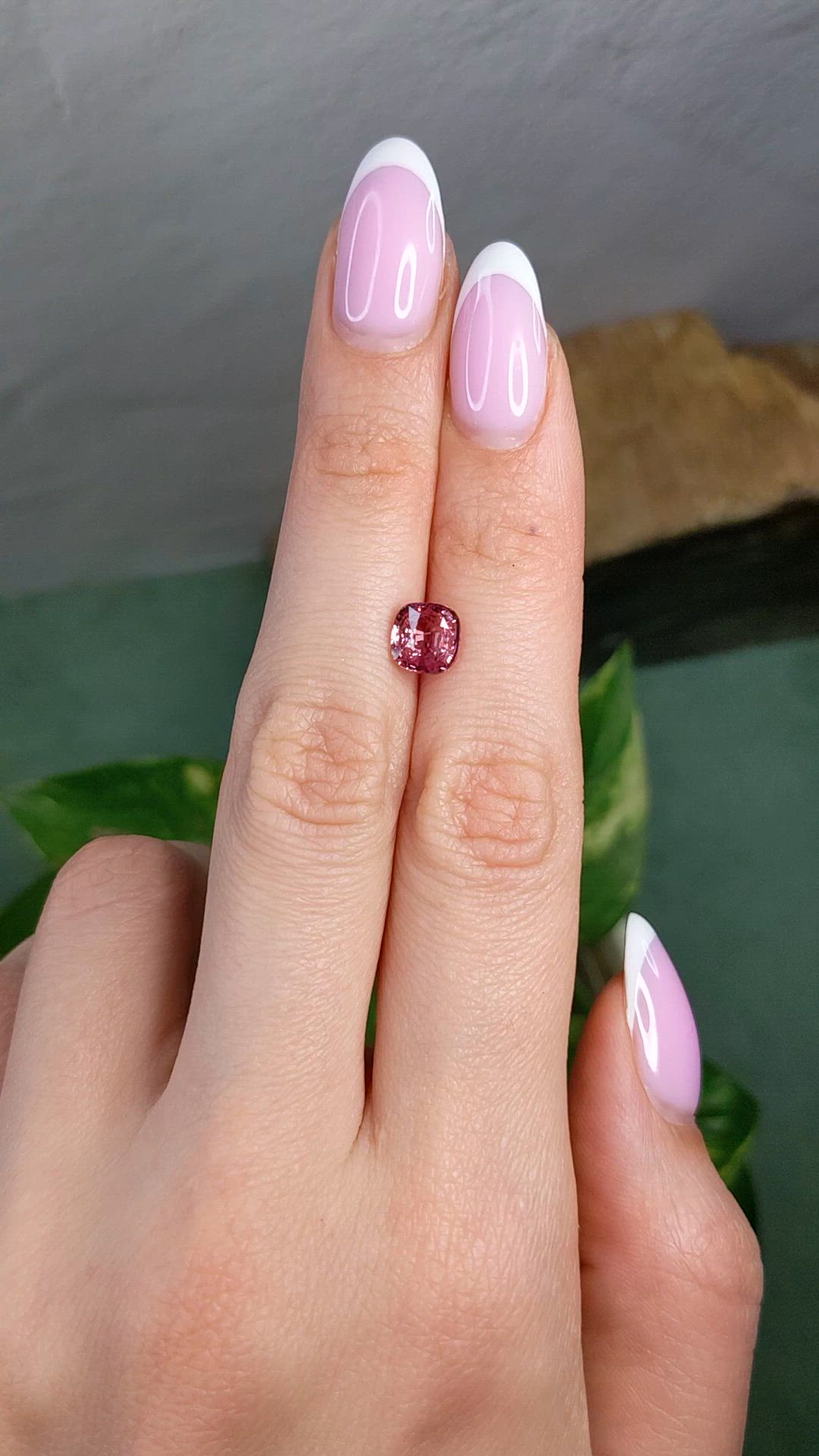 2.54 Ct. Padparadscha Sapphire from Madagascar Size Video