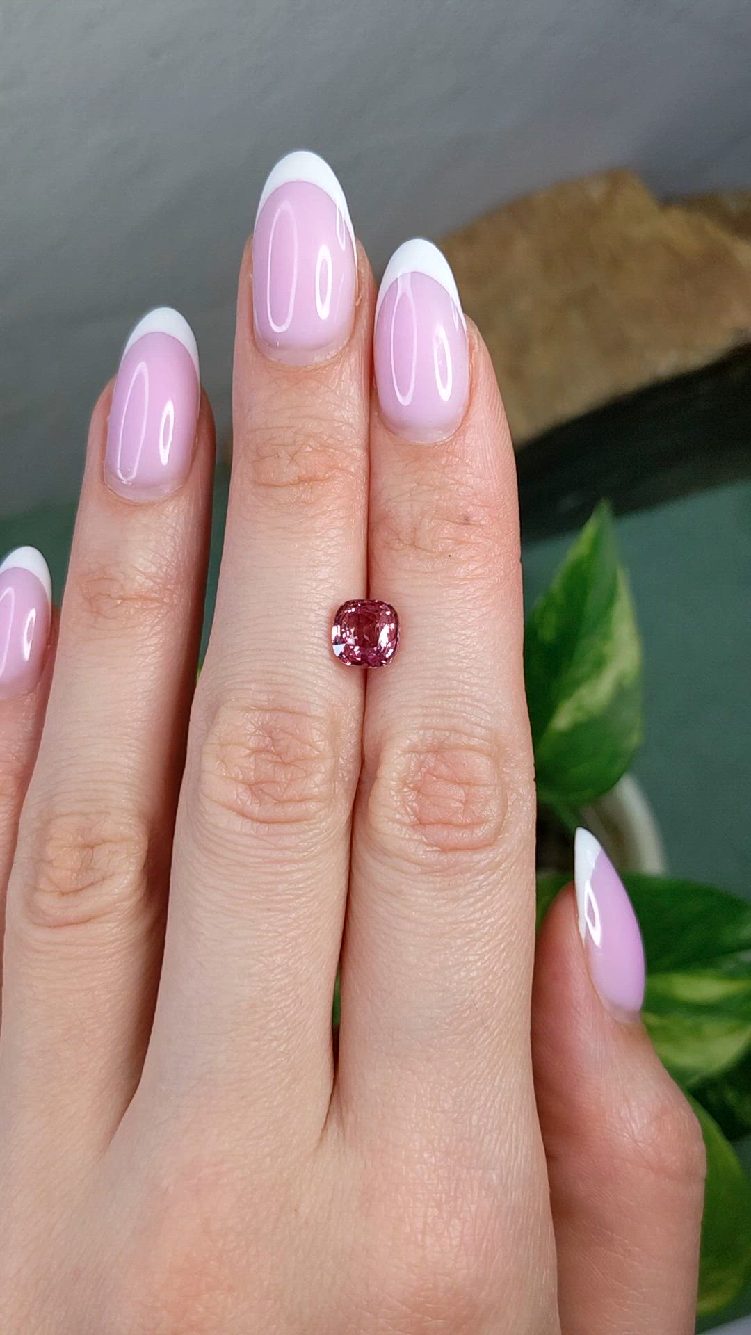 2.54 Ct. Padparadscha Sapphire from Madagascar Size Video