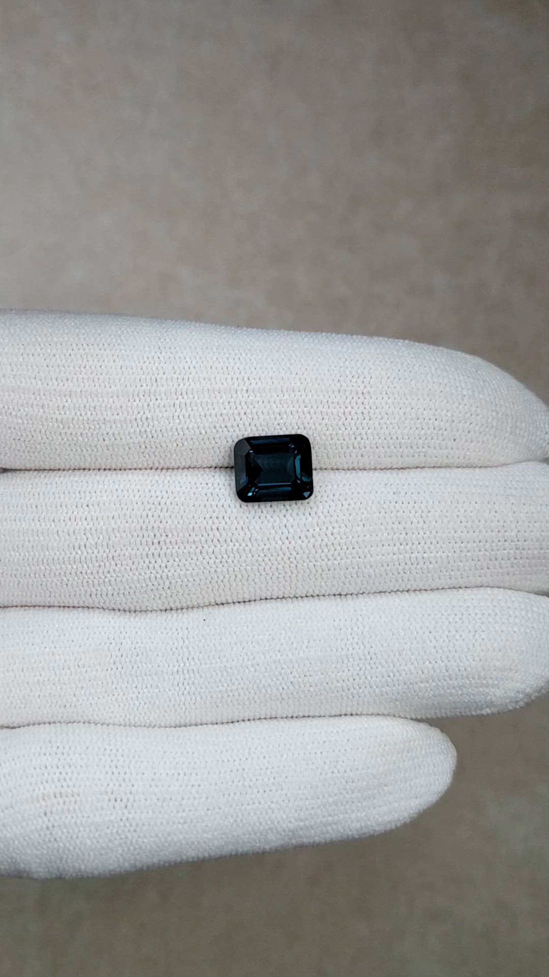 4.42 Ct. Greenish Blue Sapphire from Madagascar Size Video