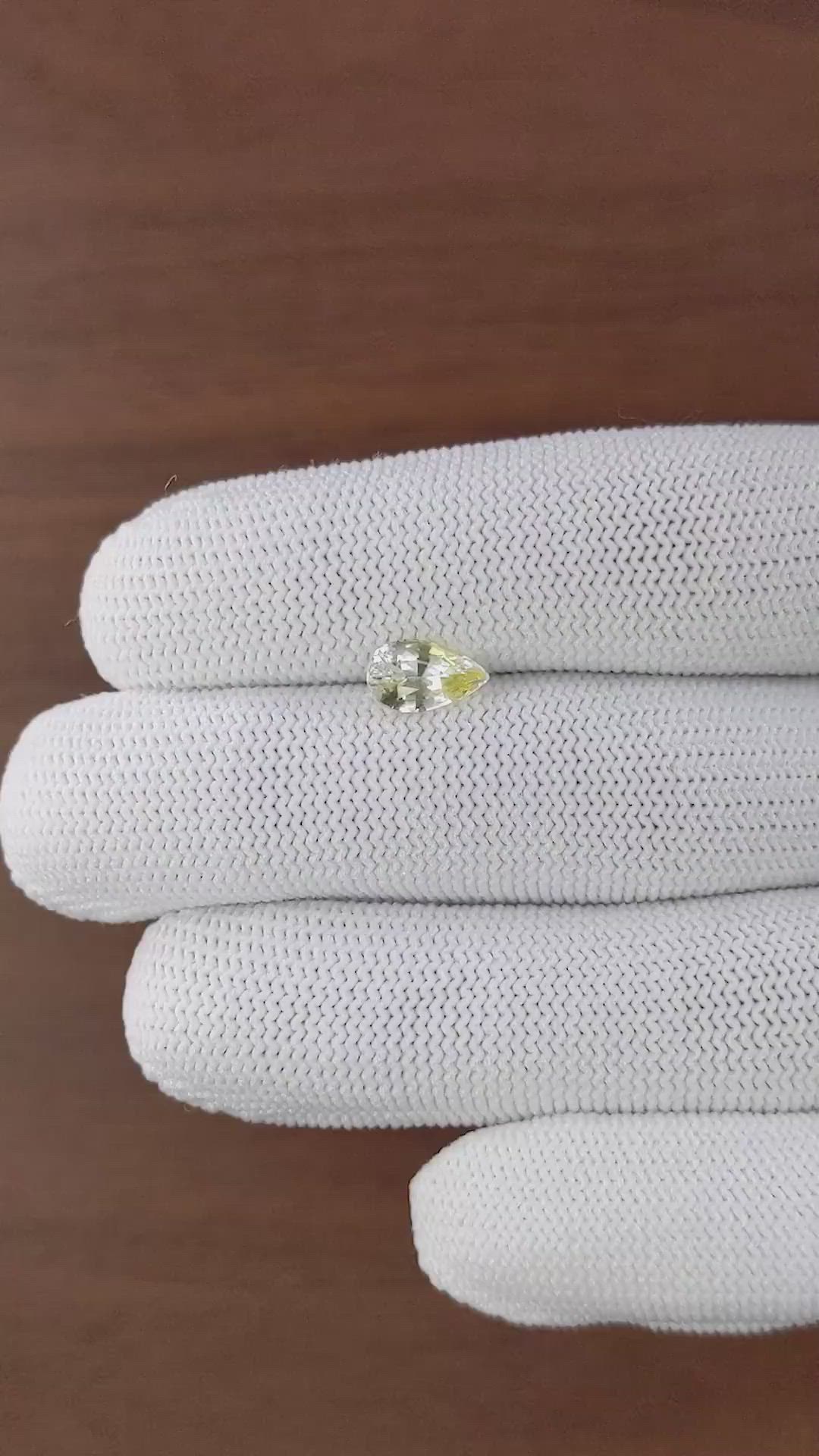 1.64 Ct. Yellow Sapphire from Ceylon (Sri Lanka) Size Video