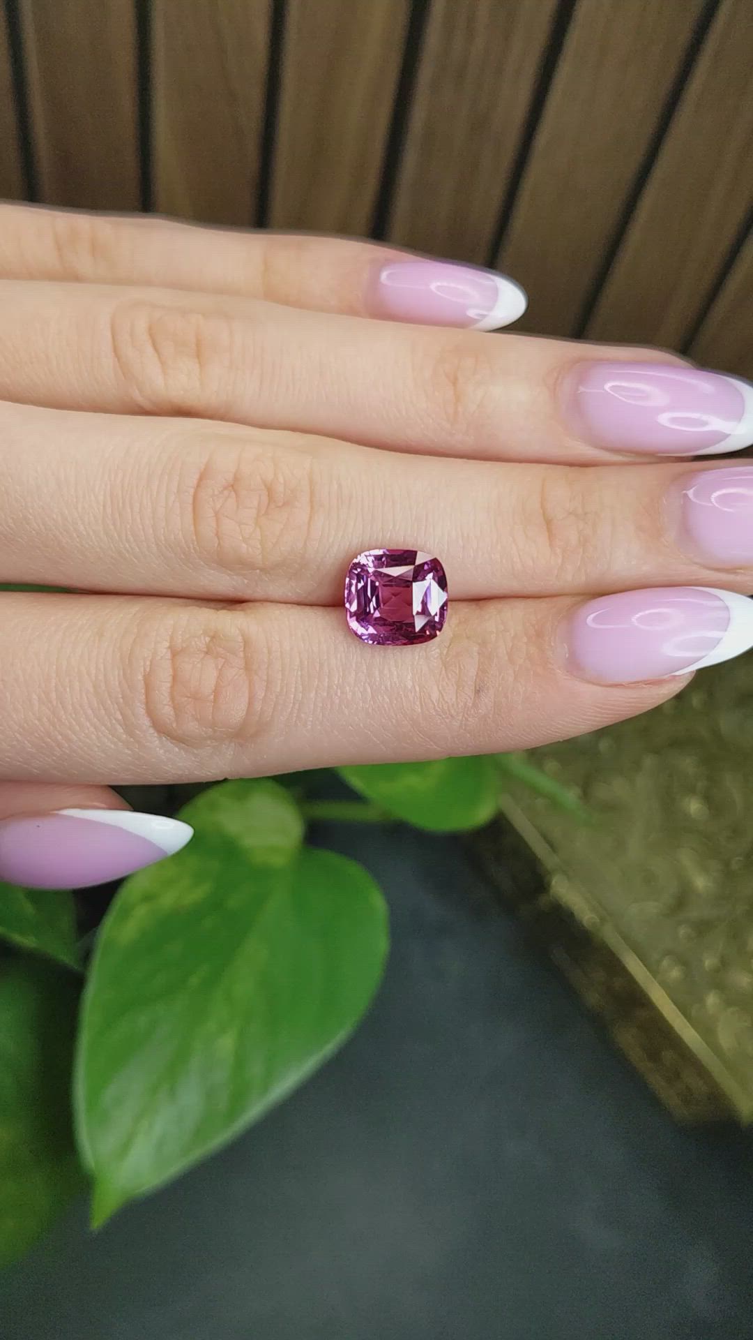 5.04 Ct. Pink Sapphire from Madagascar Size Video