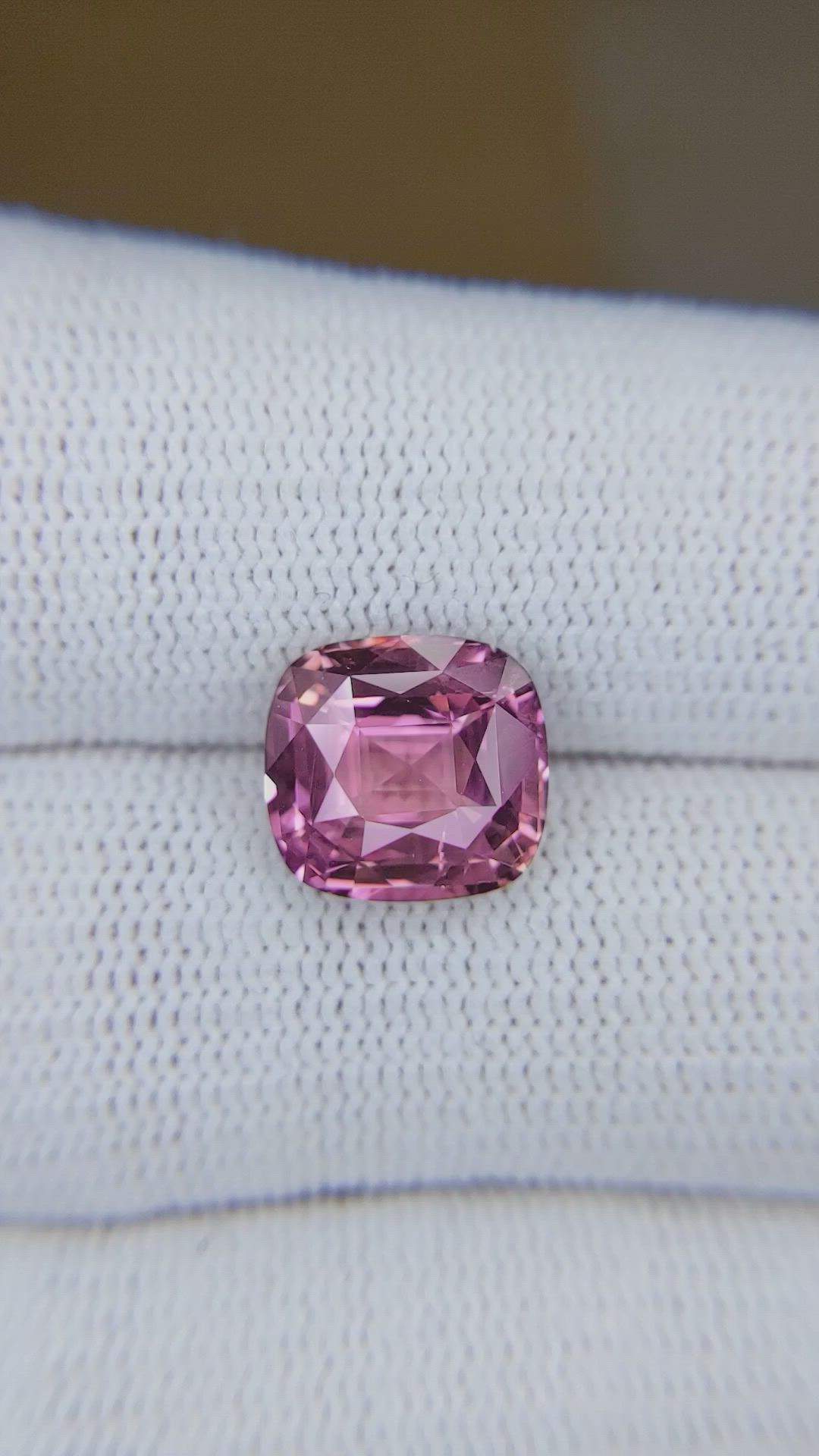 5.04 Ct. Pink Sapphire from Madagascar Size Video