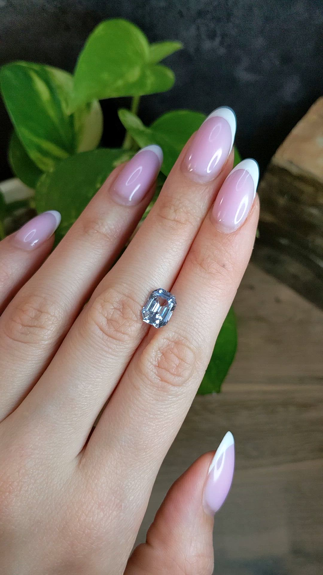 3.46 Ct. Blue Sapphire from Ceylon (Sri Lanka) Size Video