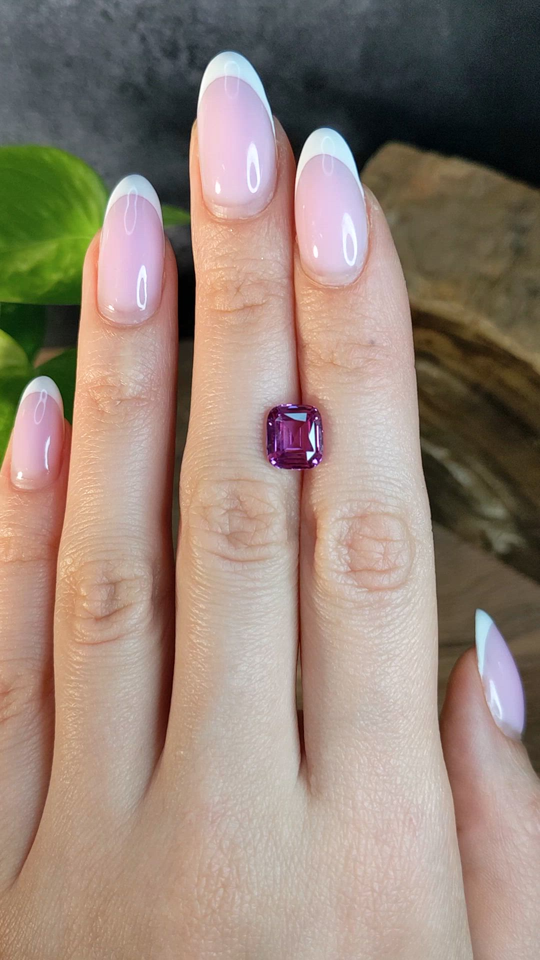 3.53 Ct. Pink Sapphire from Madagascar Size Video