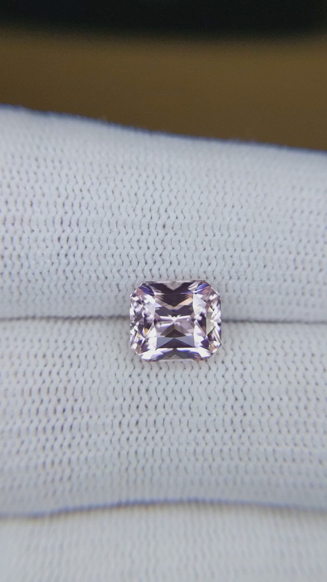3.38 Ct. Pink Sapphire from Madagascar Size Video
