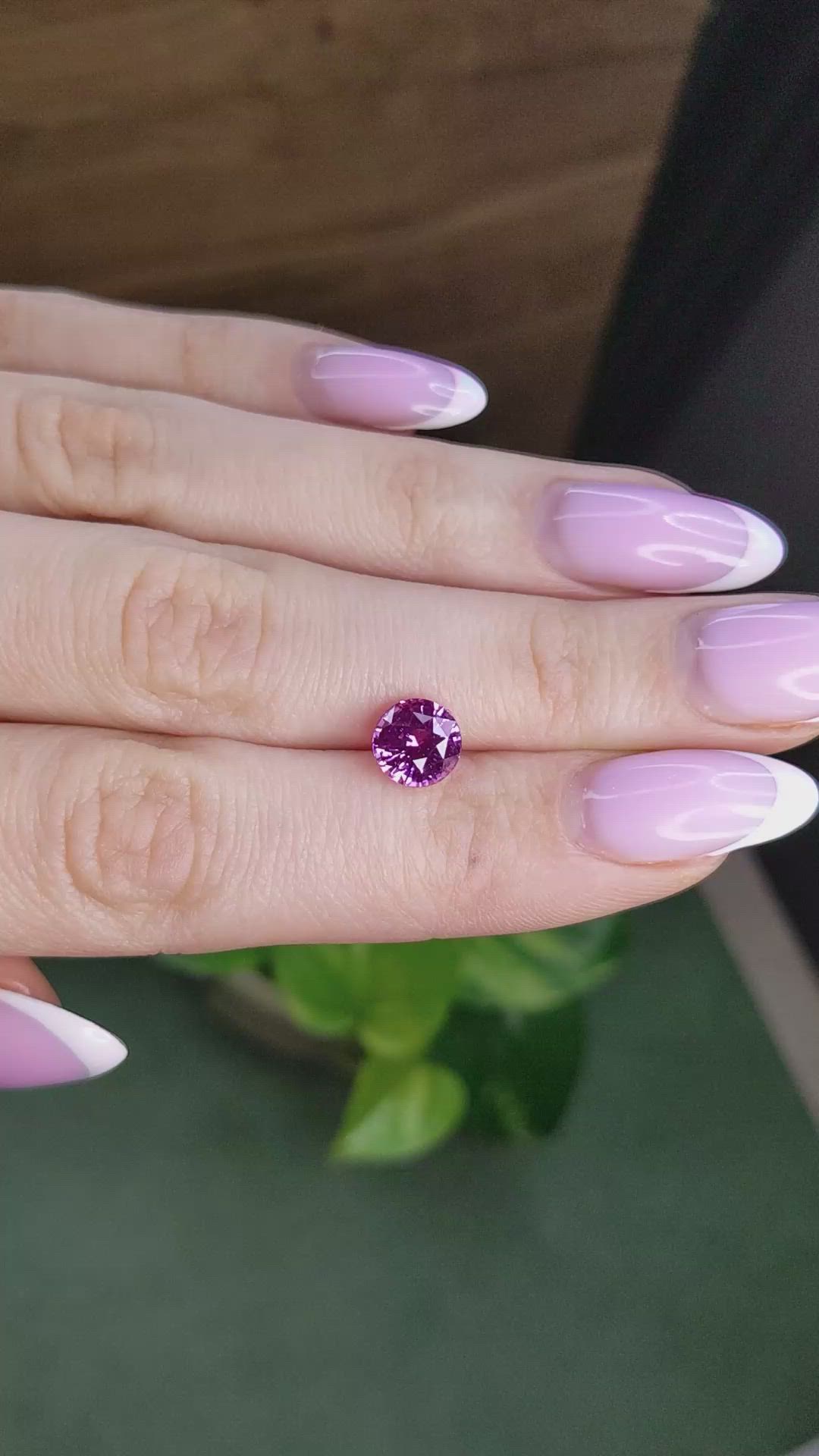 2.37 Ct. Pink Sapphire from Madagascar Size Video