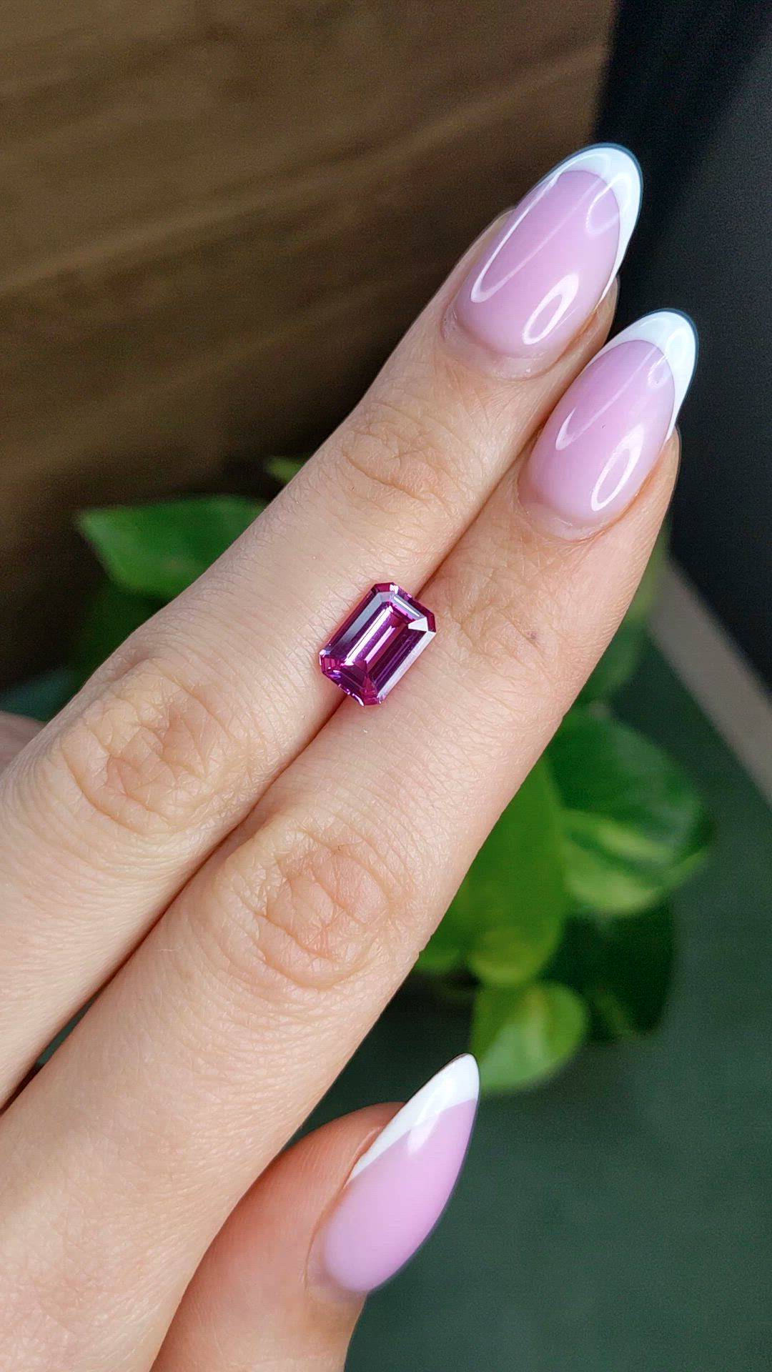 2.62 Ct. Pink Sapphire from Madagascar Size Video