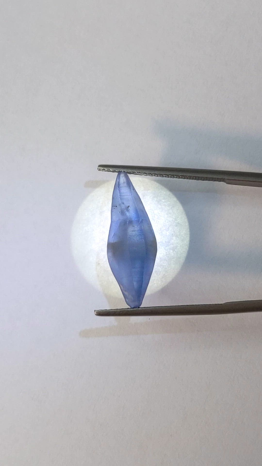 9.36 Ct. Blue Sapphire from Ceylon (Sri Lanka) Size Video