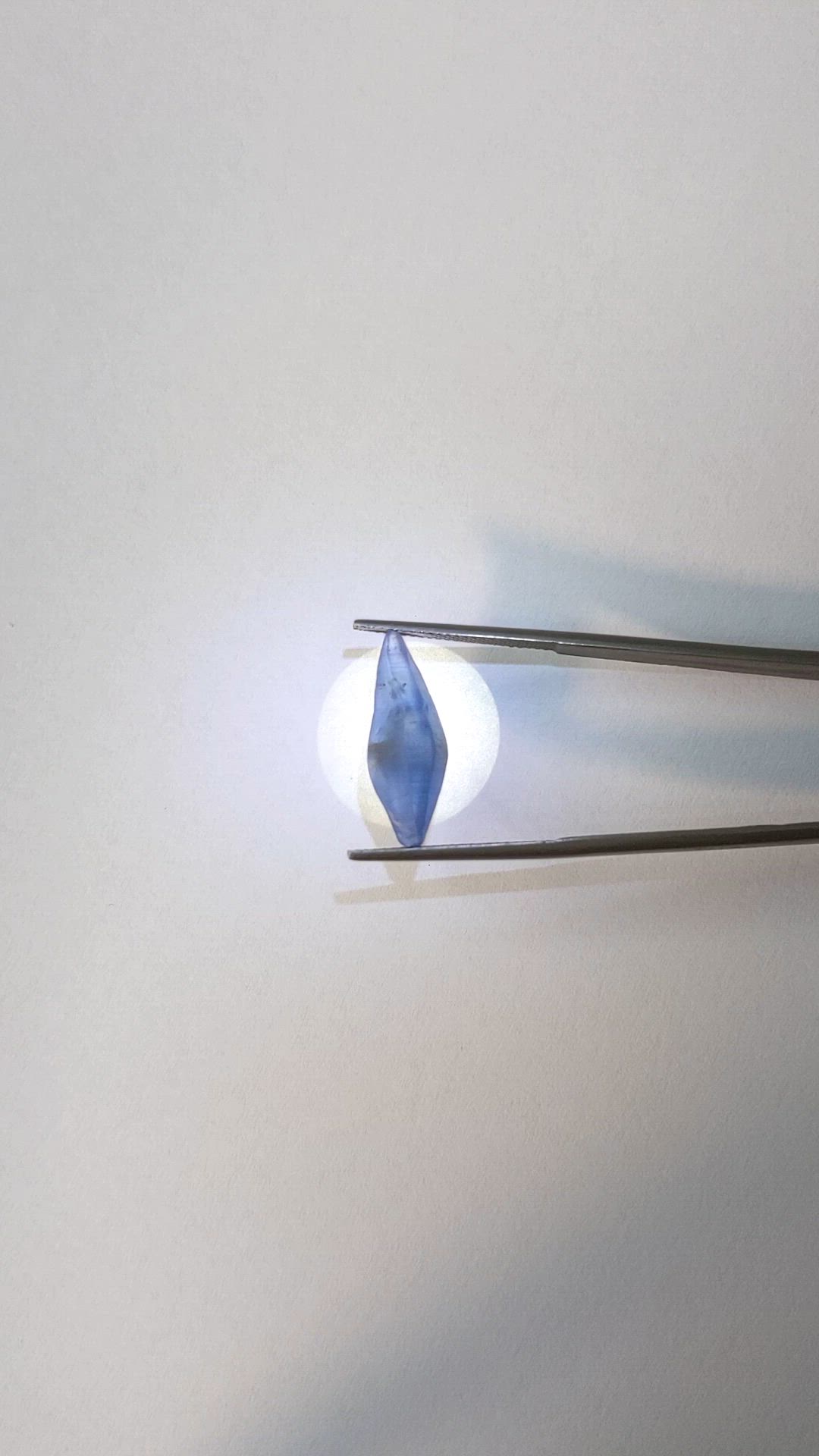 9.36 Ct. Blue Sapphire from Ceylon (Sri Lanka) Size Video