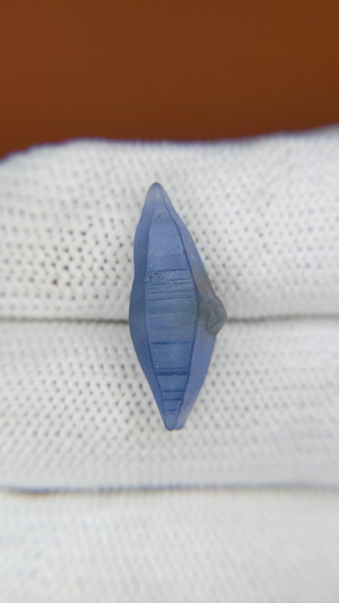 9.36 Ct. Blue Sapphire from Ceylon (Sri Lanka) Size Video