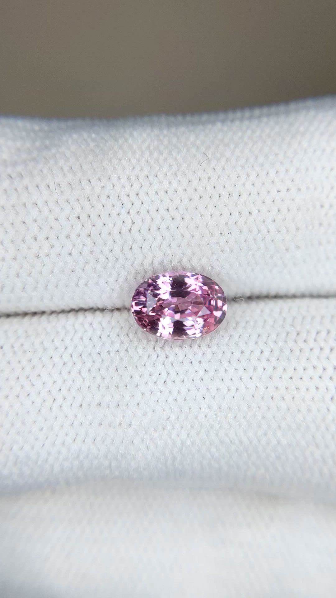 1.88 Ct. Purplish Pink Sapphire from Madagascar Size Video