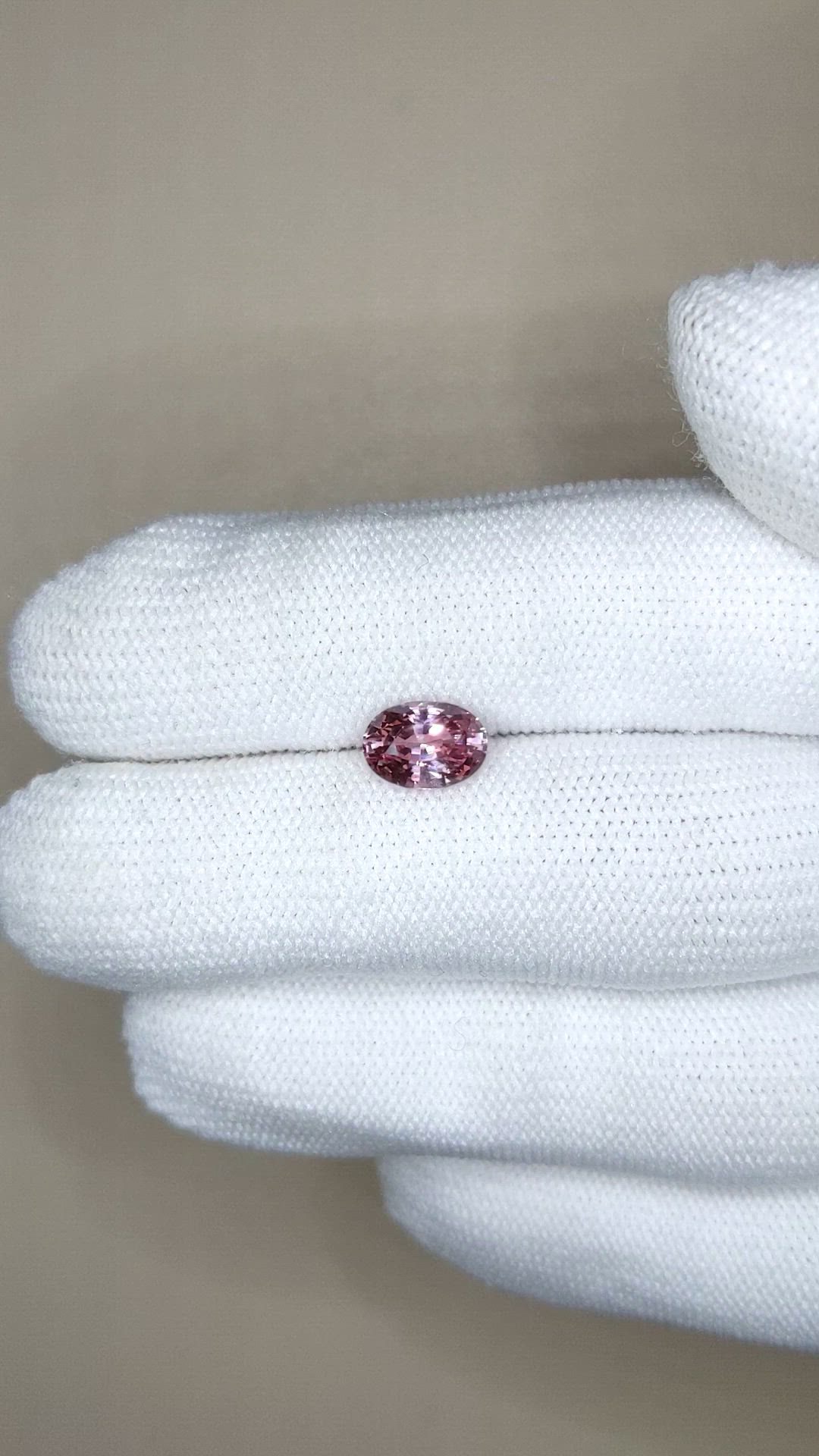1.88 Ct. Purplish Pink Sapphire from Madagascar Size Video