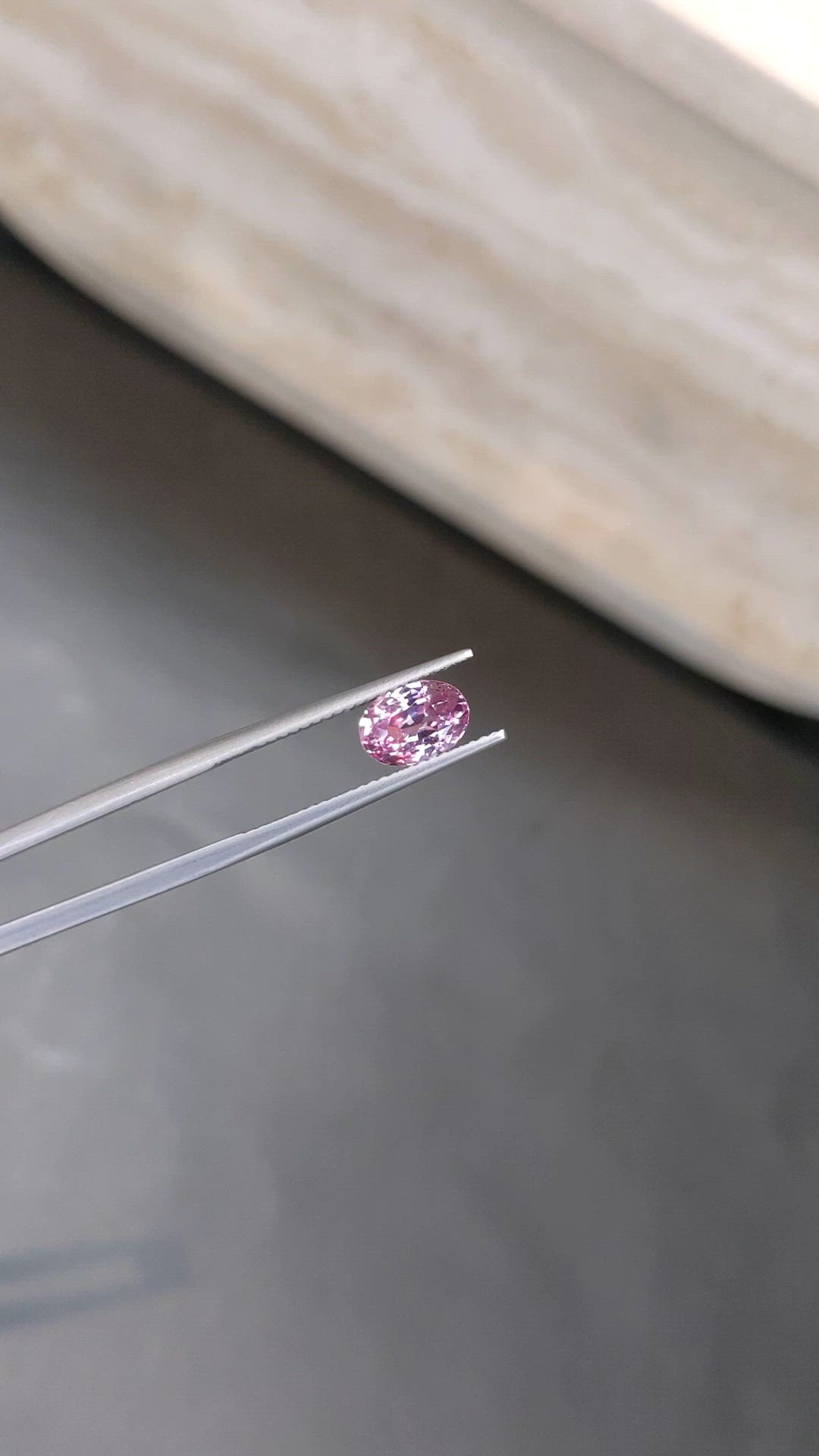 1.88 Ct. Purplish Pink Sapphire from Madagascar Size Video