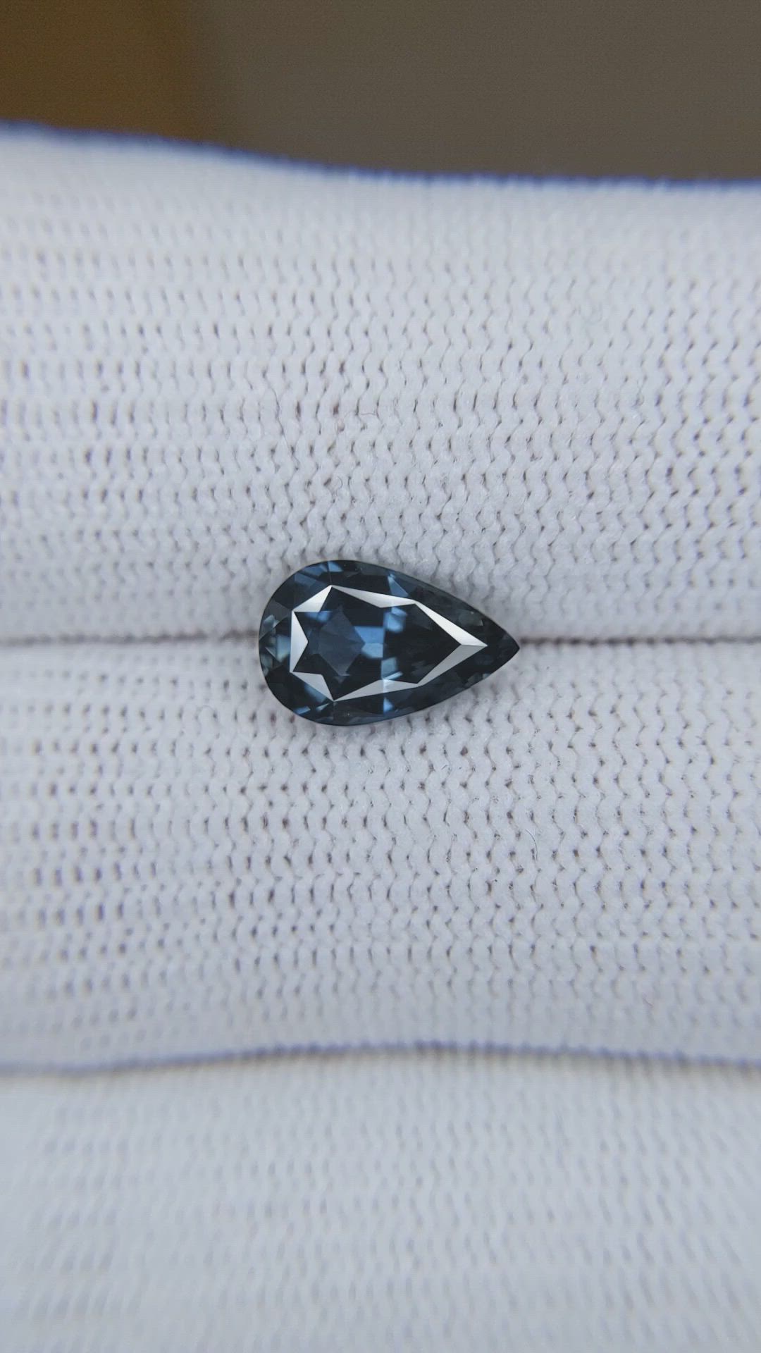2.22 Ct. Green Sapphire from Madagascar Size Video