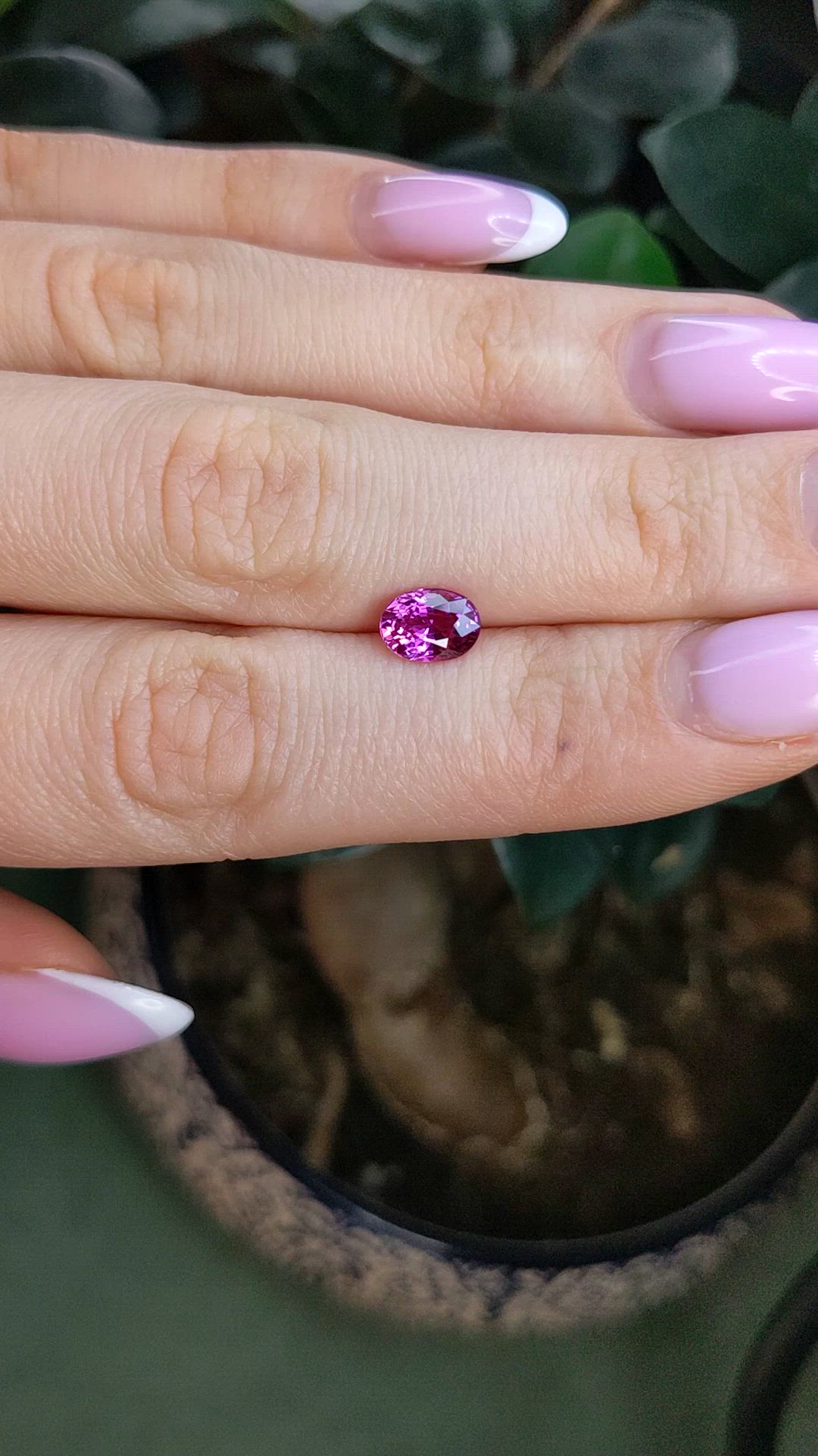 1.54 Ct. Pink Sapphire from Madagascar Size Video