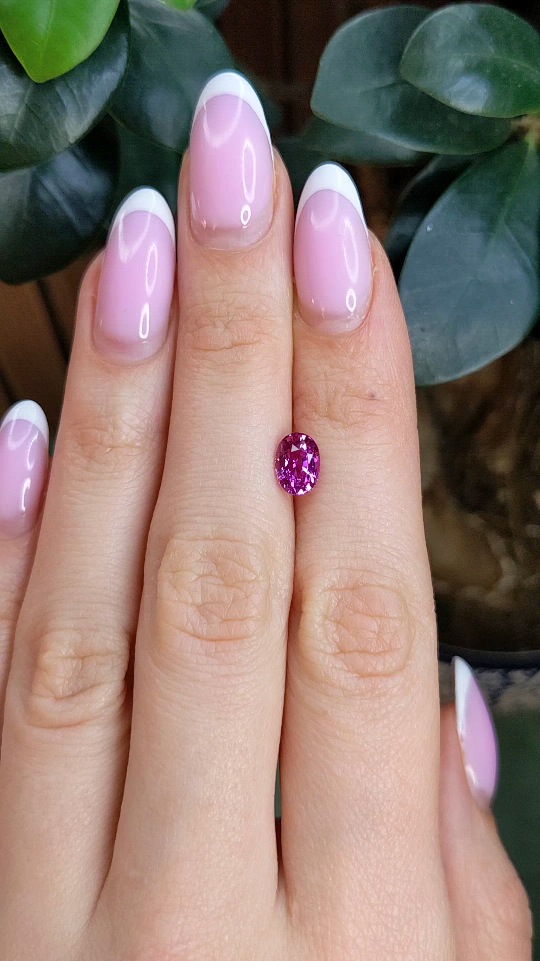 1.54 Ct. Pink Sapphire from Madagascar Size Video