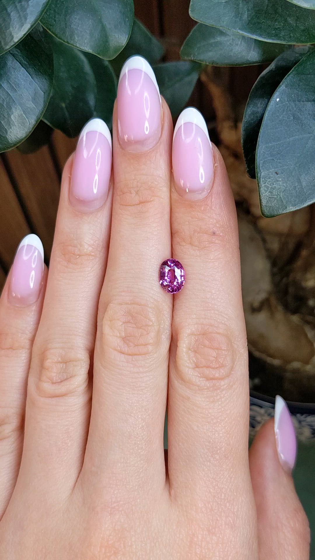 1.67 Ct. Pink Sapphire from Madagascar Size Video