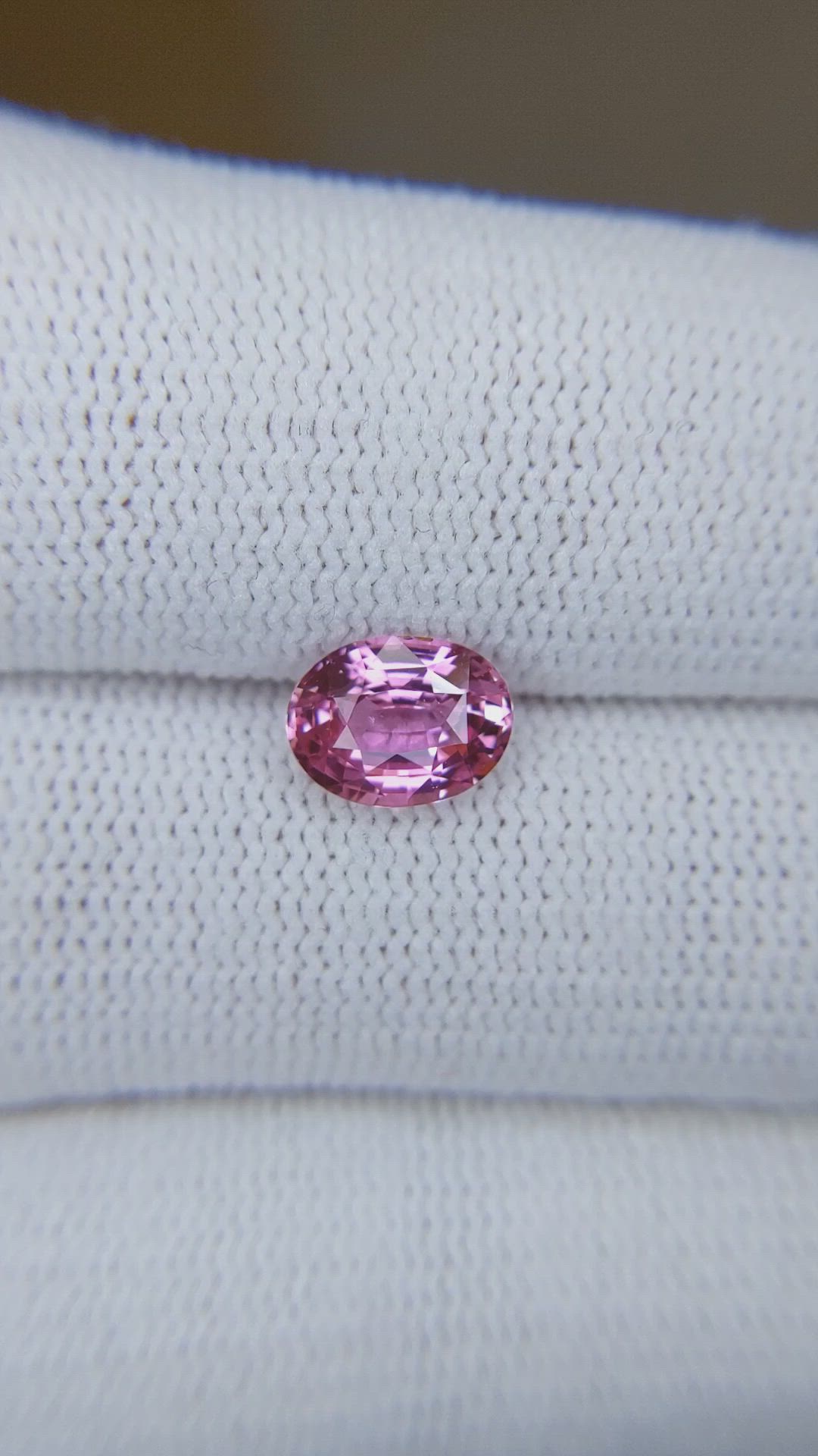 1.67 Ct. Pink Sapphire from Madagascar Size Video