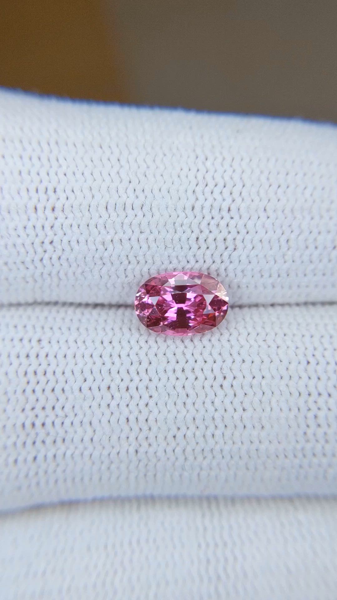 1.60 Ct. Pink Sapphire from Madagascar Size Video