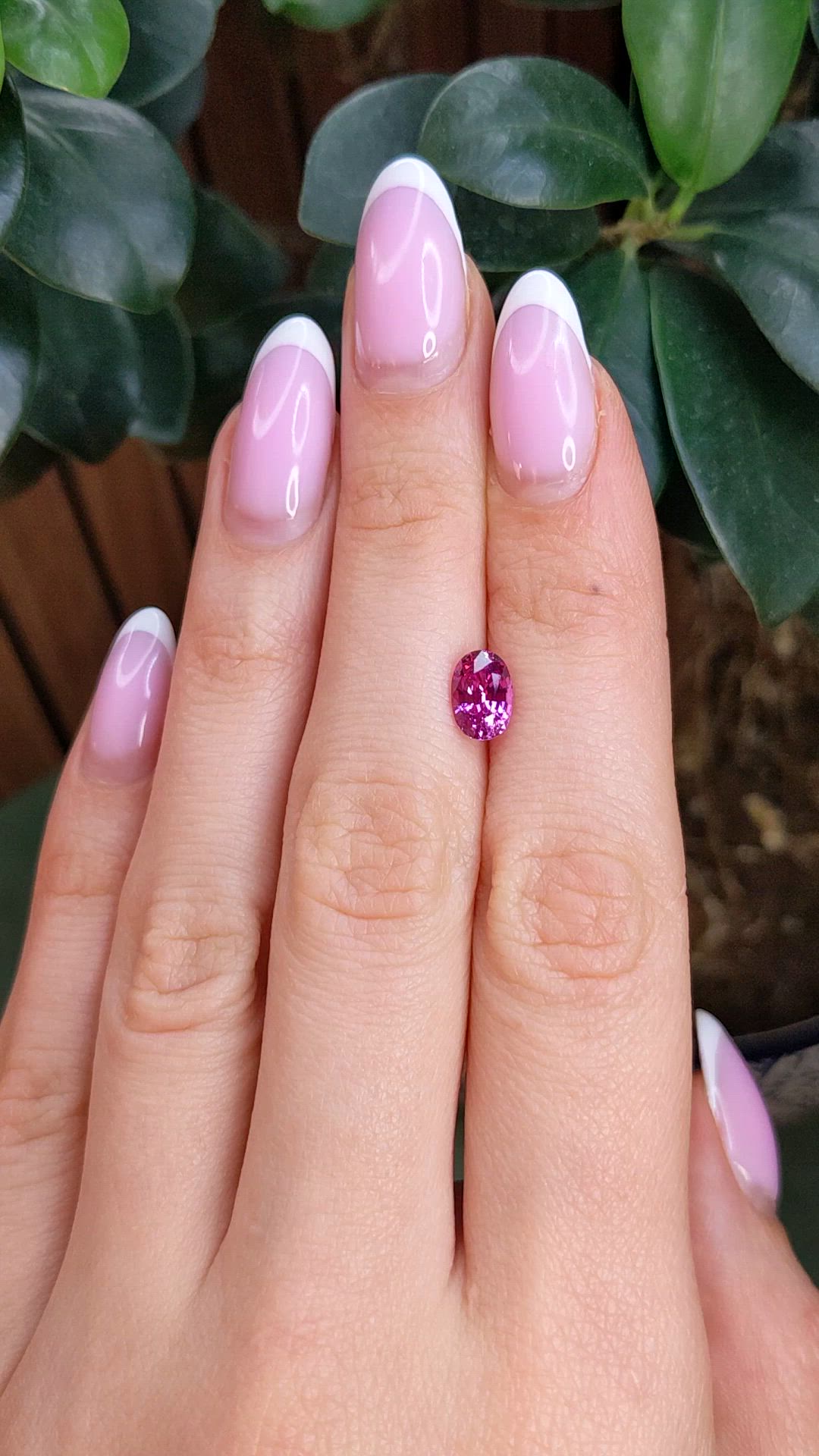 1.60 Ct. Pink Sapphire from Madagascar Size Video