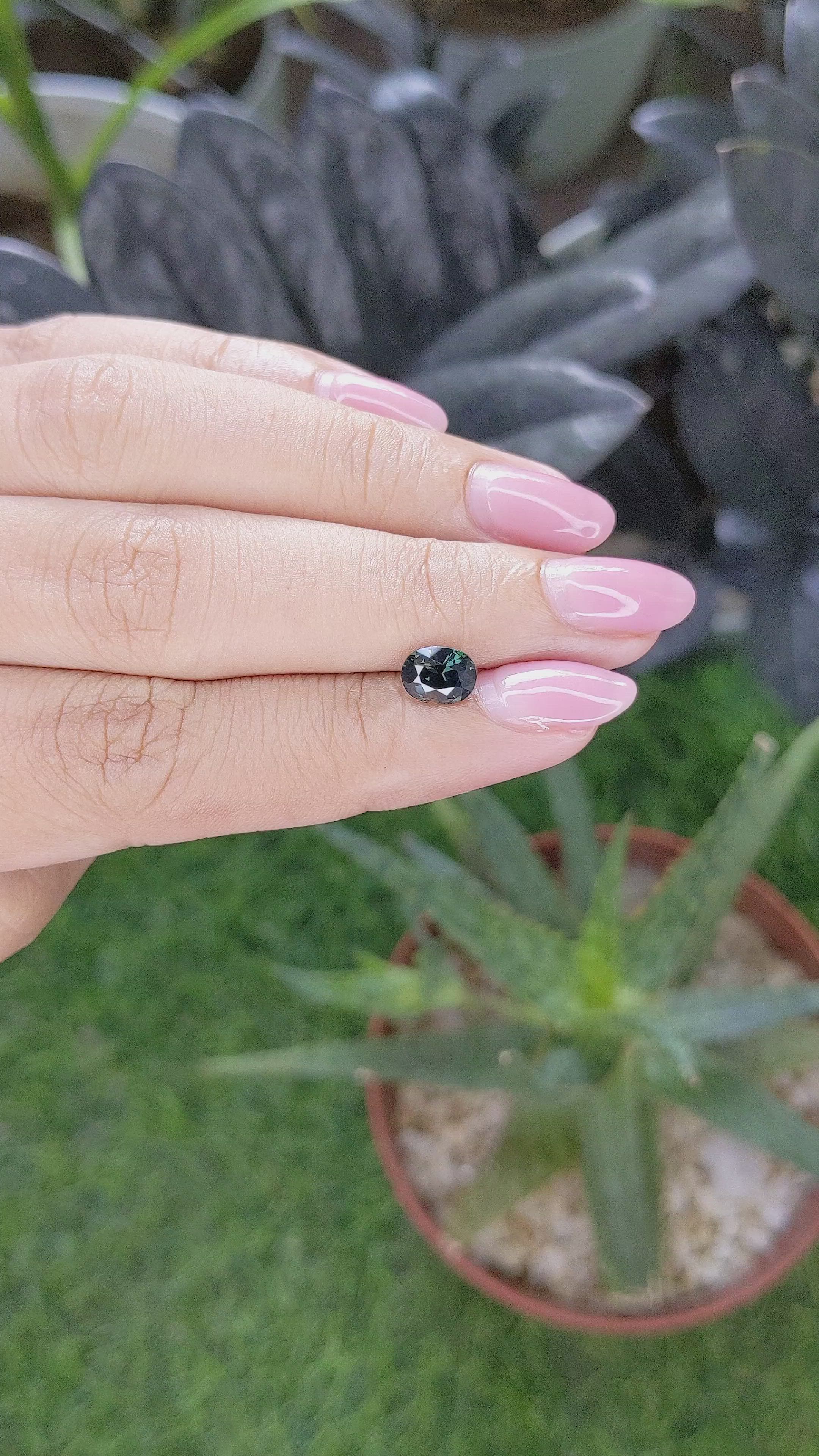 1.12 Ct. Bi Color / Parti Sapphire from Madagascar Size Video