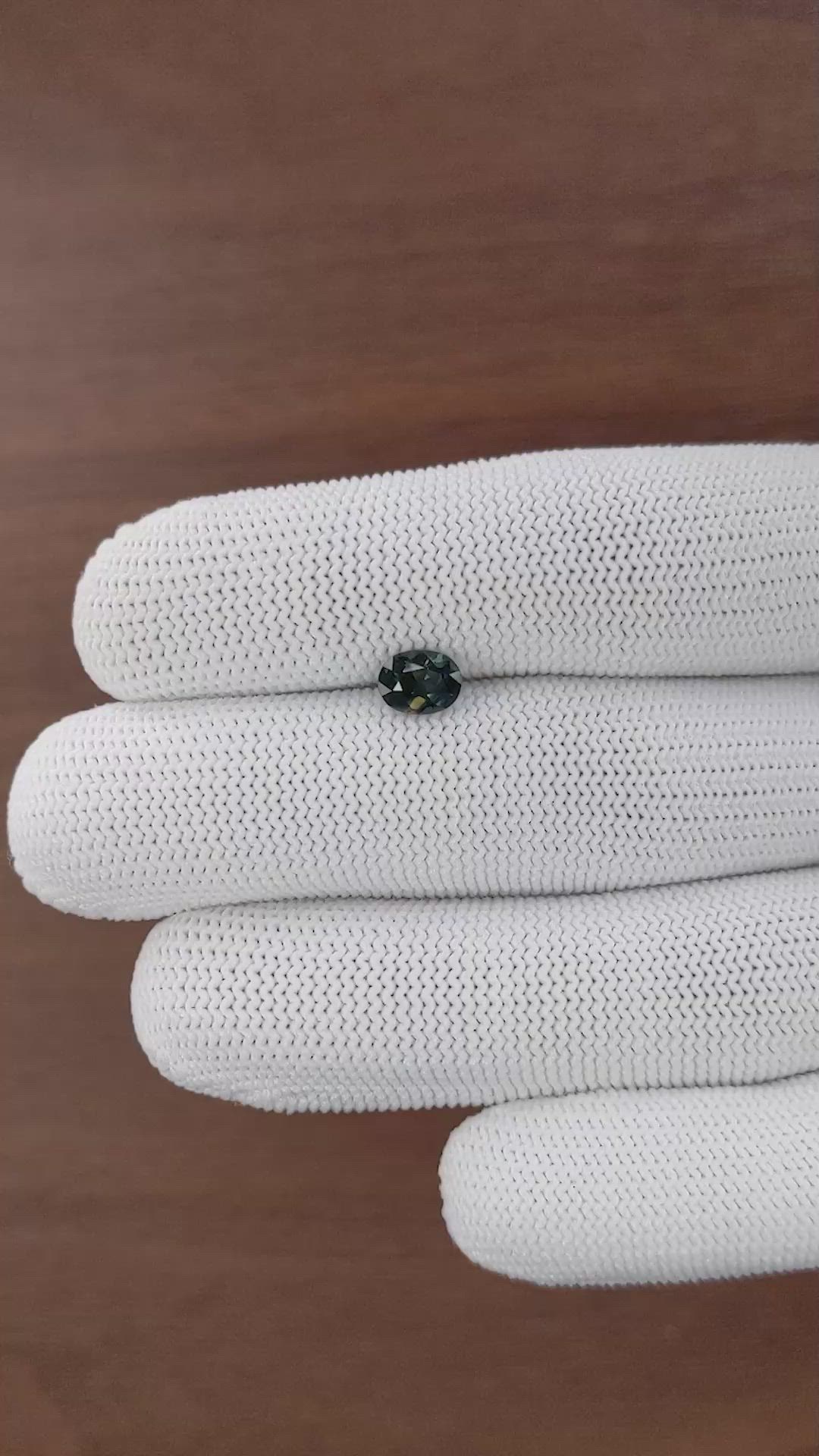 1.12 Ct. Bi Color / Parti Sapphire from Madagascar Size Video