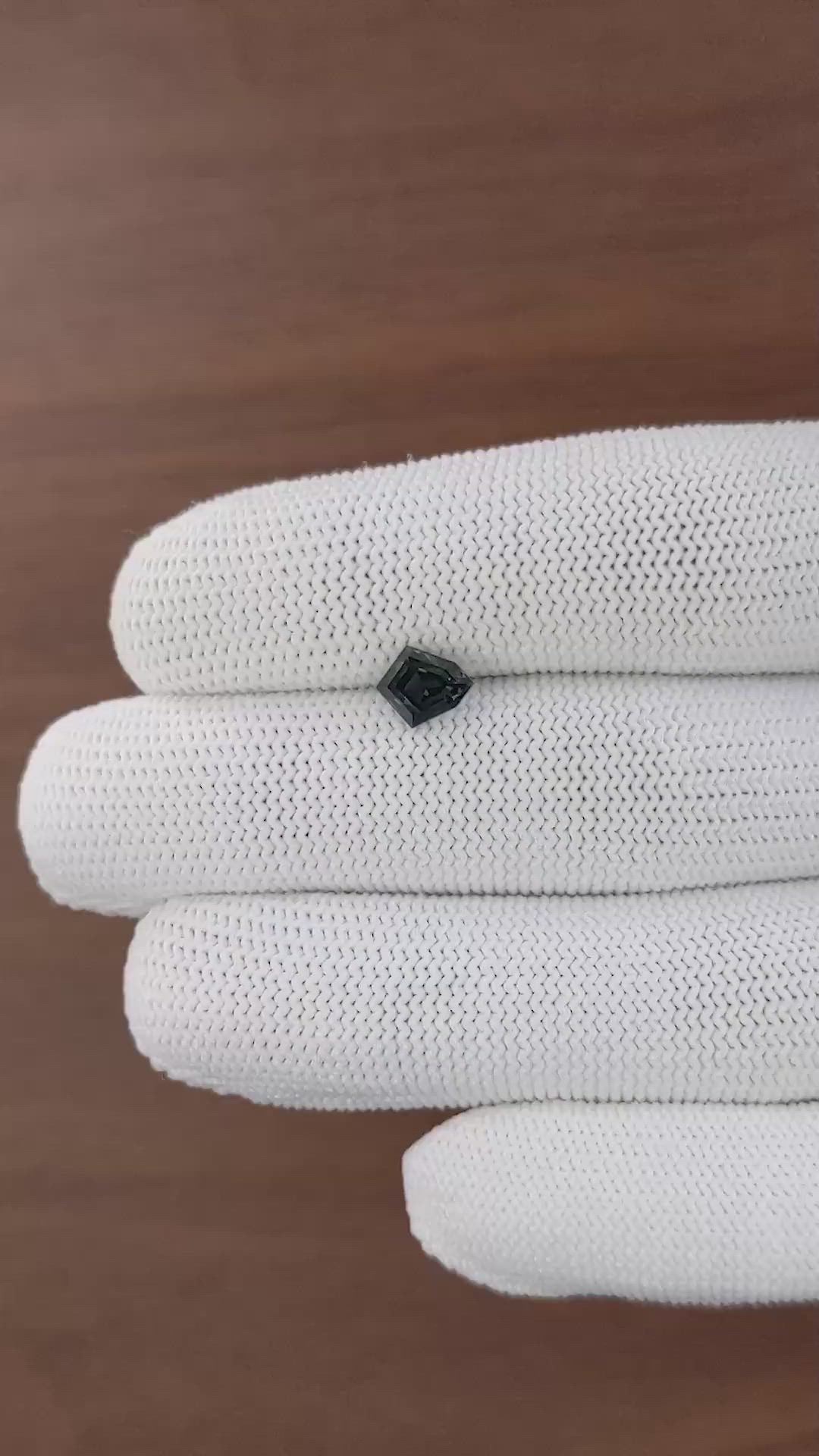 1.29 Ct. Bluish Green Sapphire from Tanzania Size Video