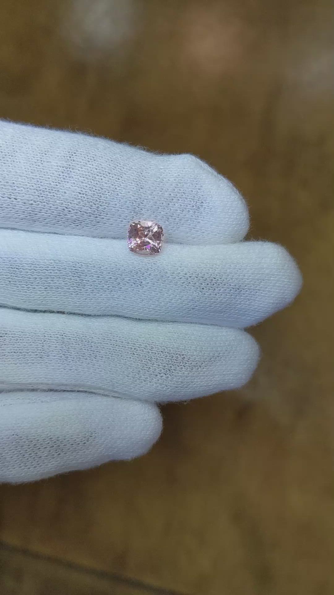 1.12 Ct. Sapphire from Ceylon (Sri Lanka) Size Video